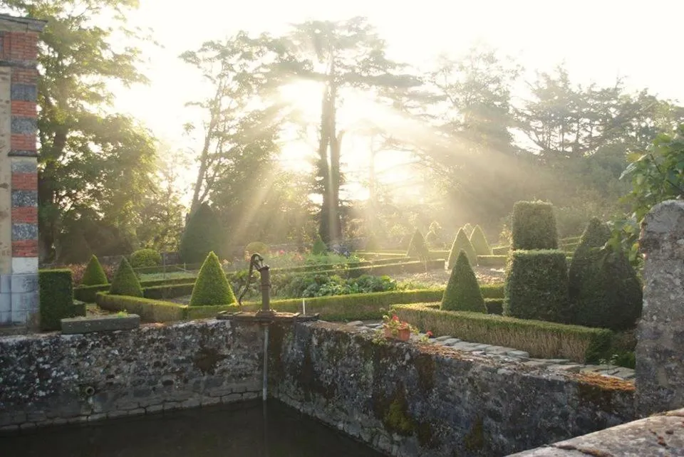 Garden in Logis de la Helberdière