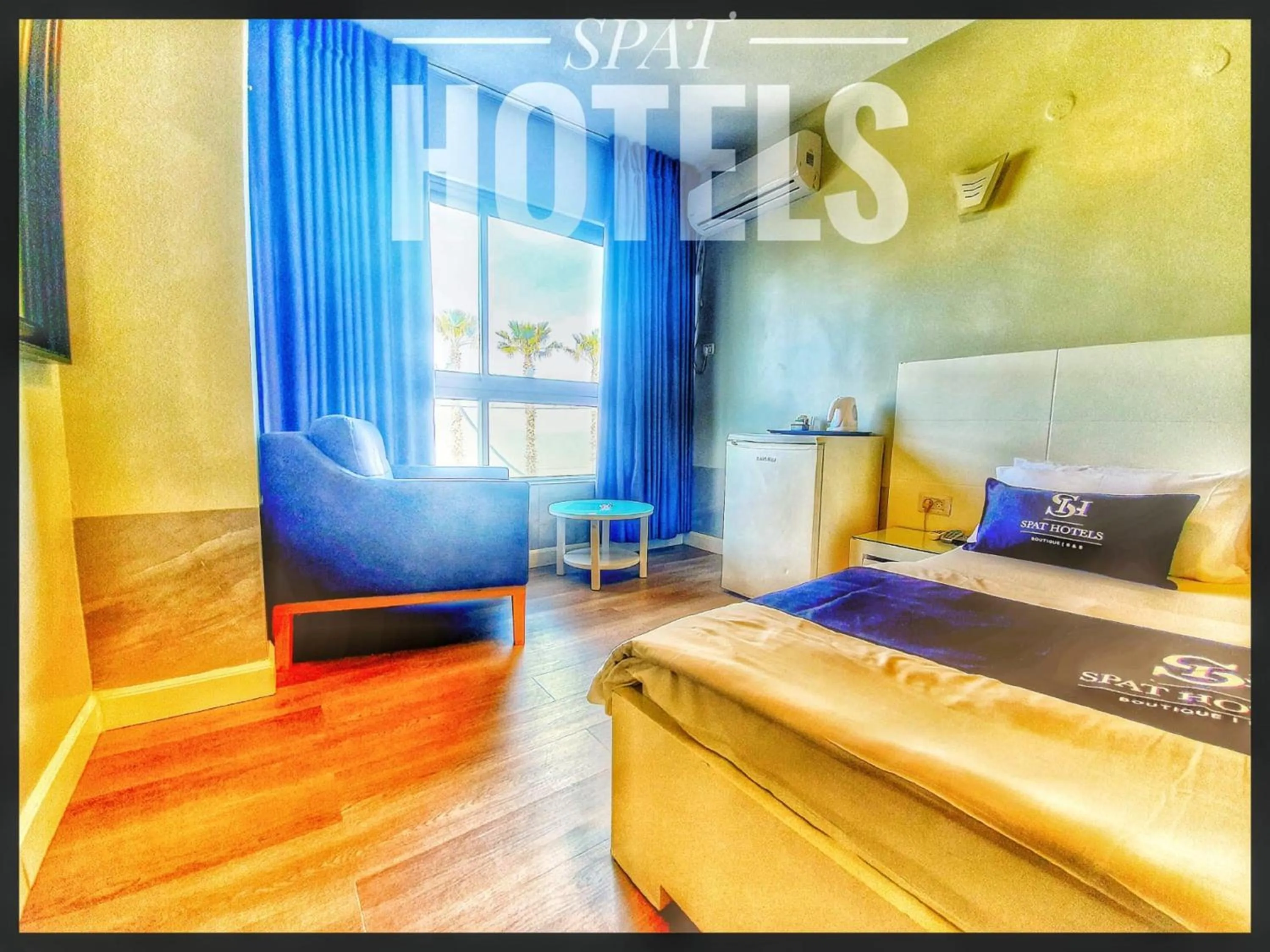 Sea view, Bed in Spat Beach