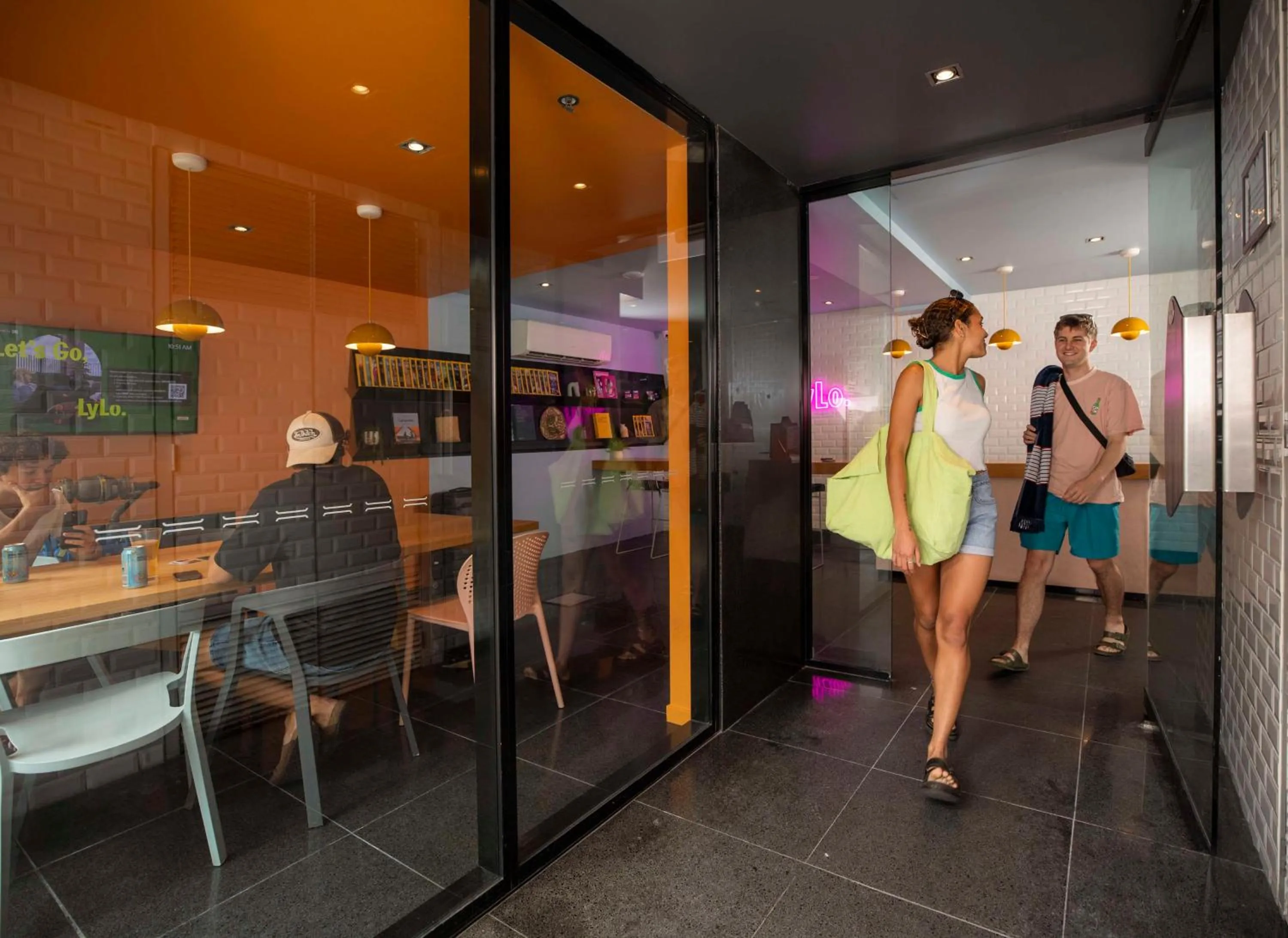 Facade/entrance in LyLo Brisbane