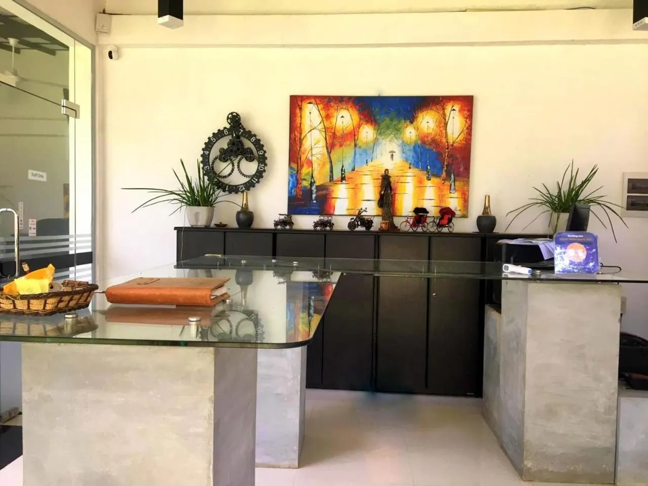 Lobby or reception in Flower Garden Eco Village