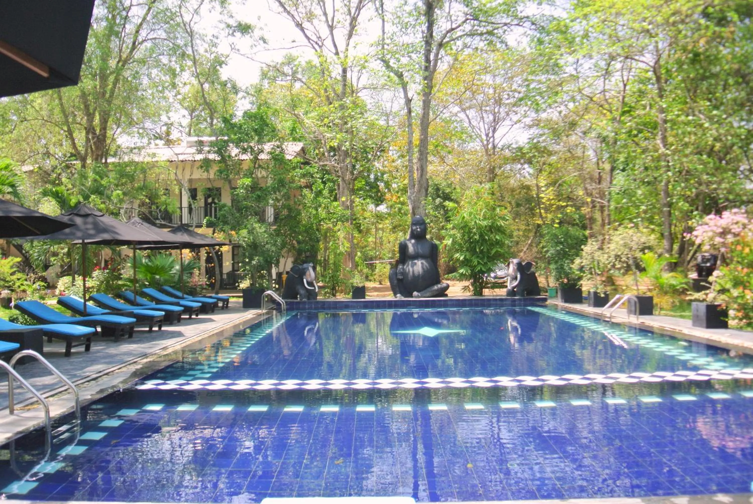 Swimming pool in Flower Garden Eco Village