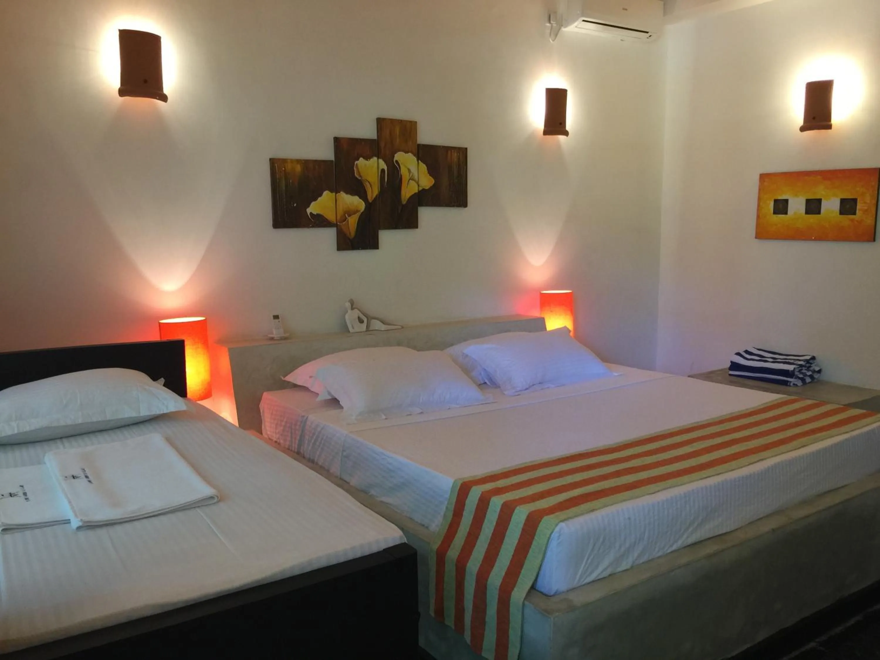 Bed in Flower Garden Eco Village