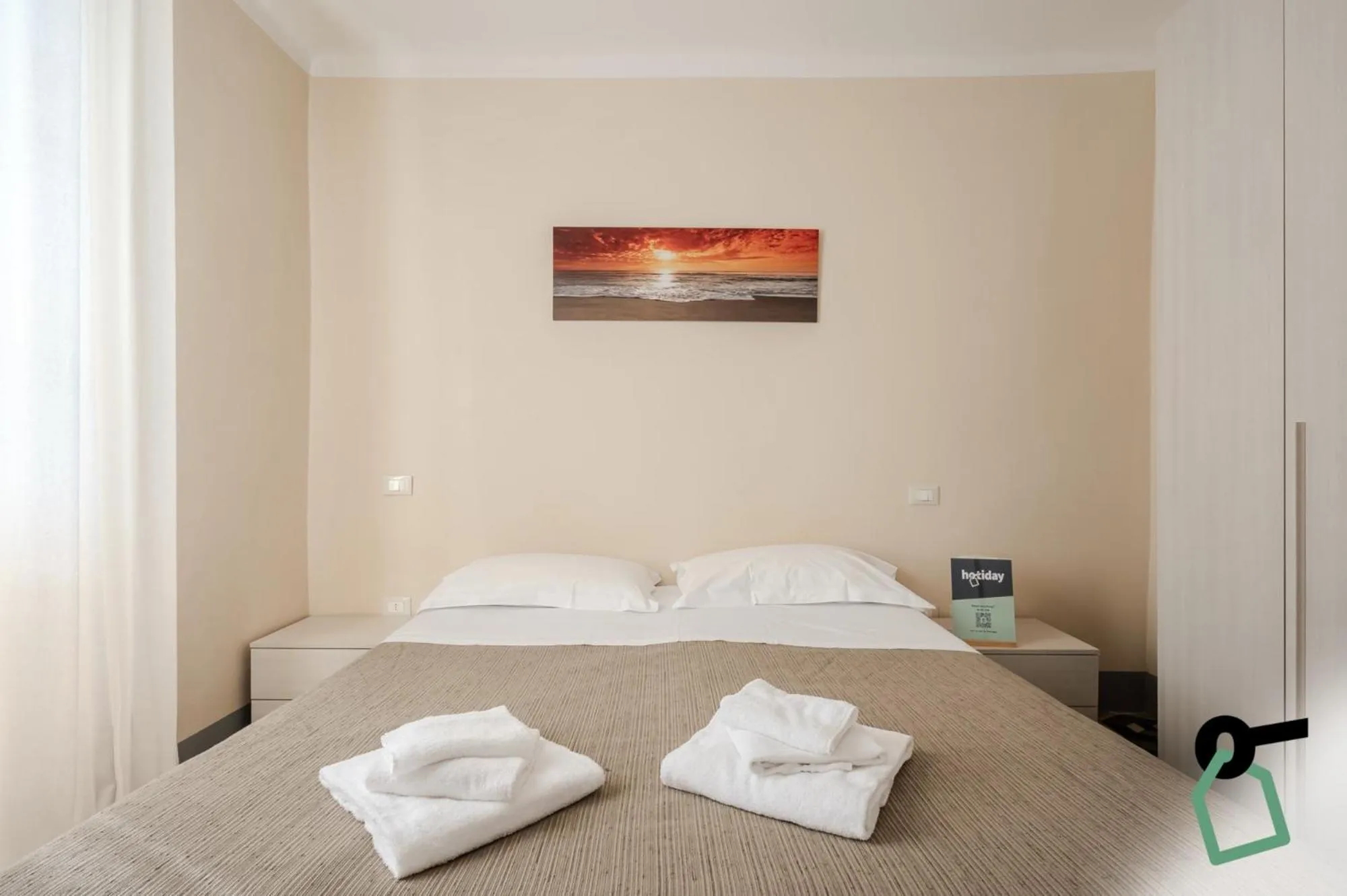 Photo of the whole room, Bed in HOTIDAY Apartment Collection - Lerici Terrediliguria