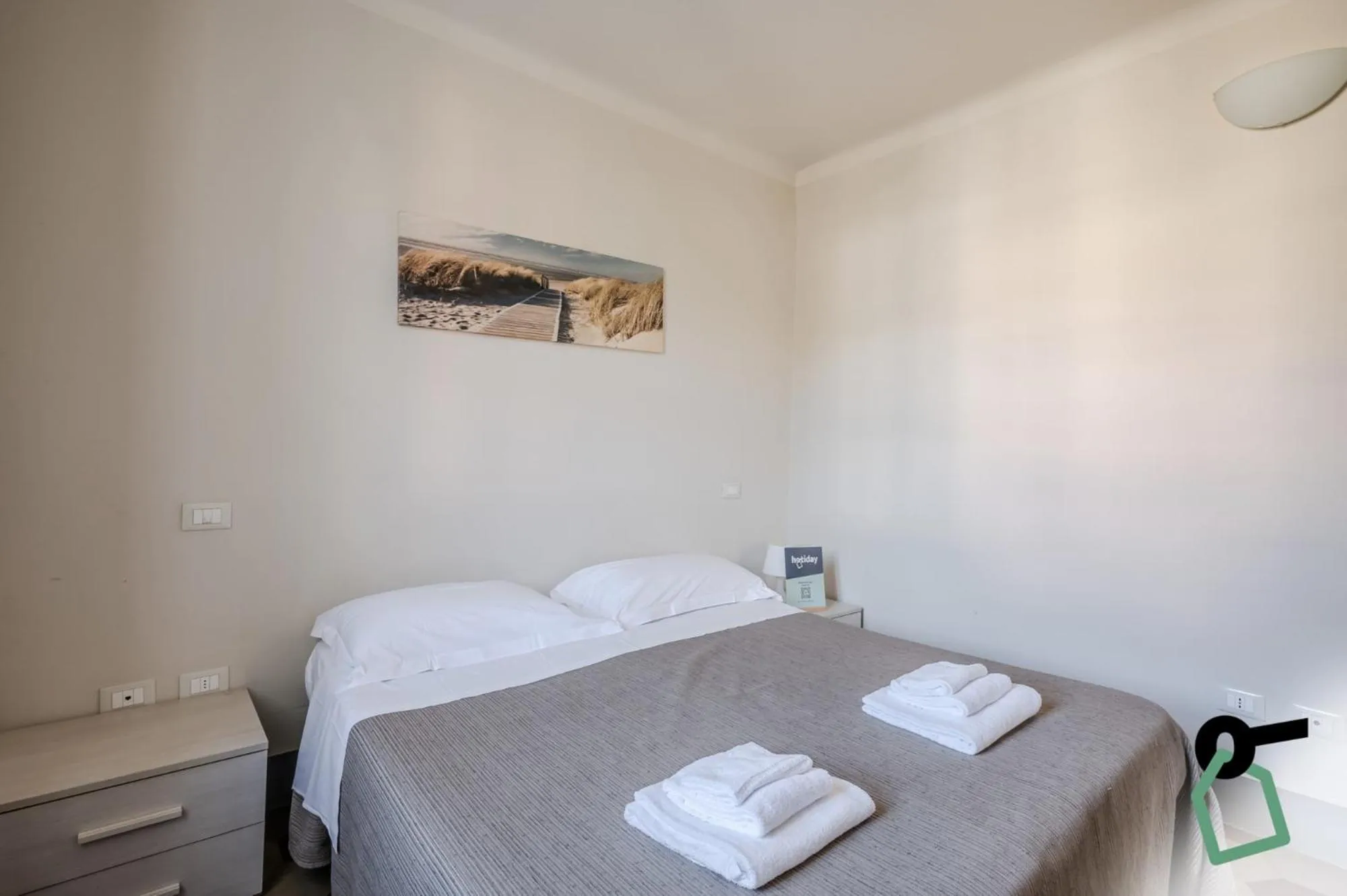 Bed in HOTIDAY Apartment Collection - Lerici Terrediliguria