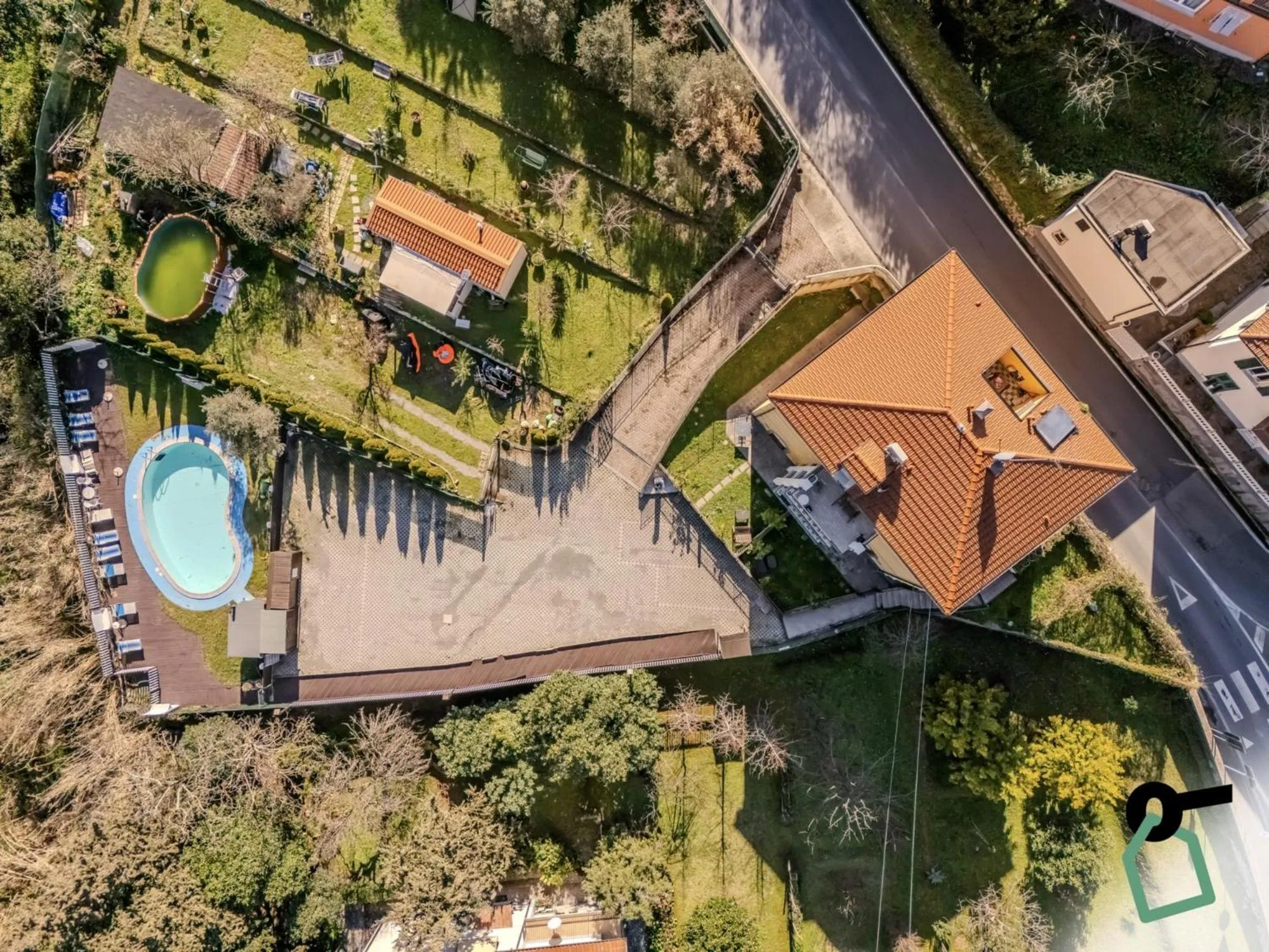 Bird's eye view in HOTIDAY Apartment Collection - Lerici Terrediliguria