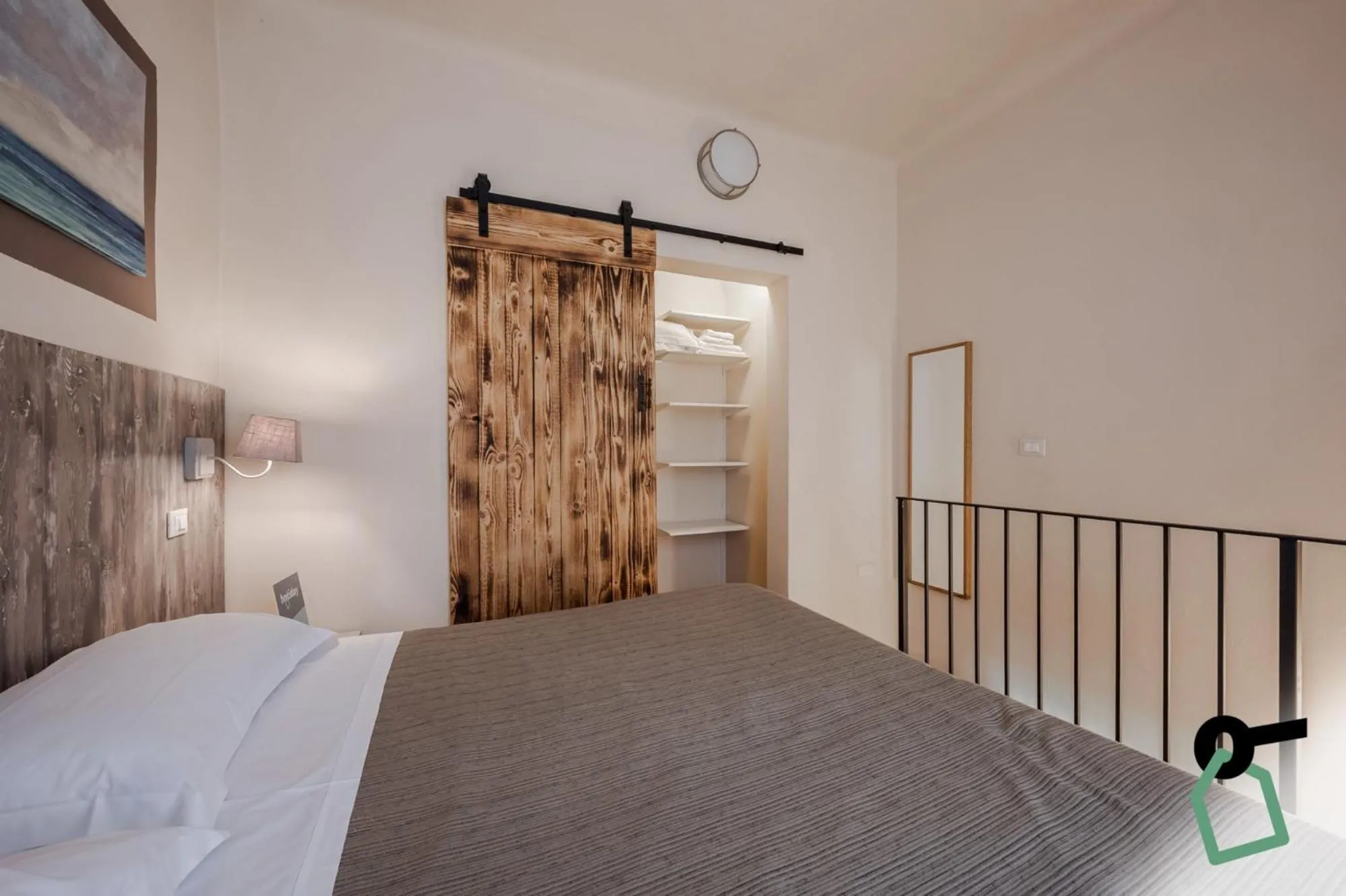 Bedroom, Bed in HOTIDAY Apartment Collection - Lerici Terrediliguria