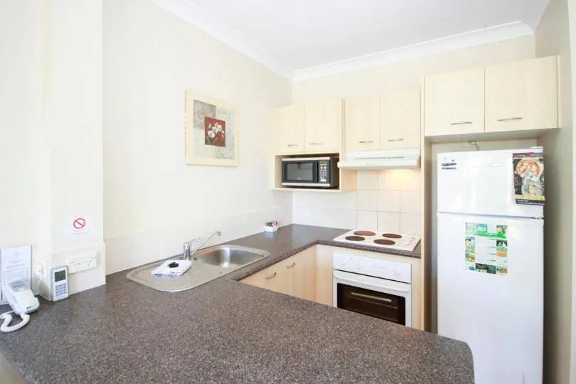 kitchen in Island Beach Resort