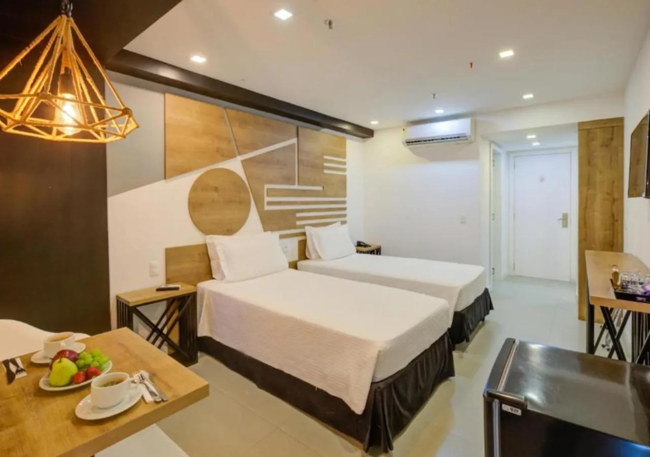 Bed in Rio Design Copacabana Hotel