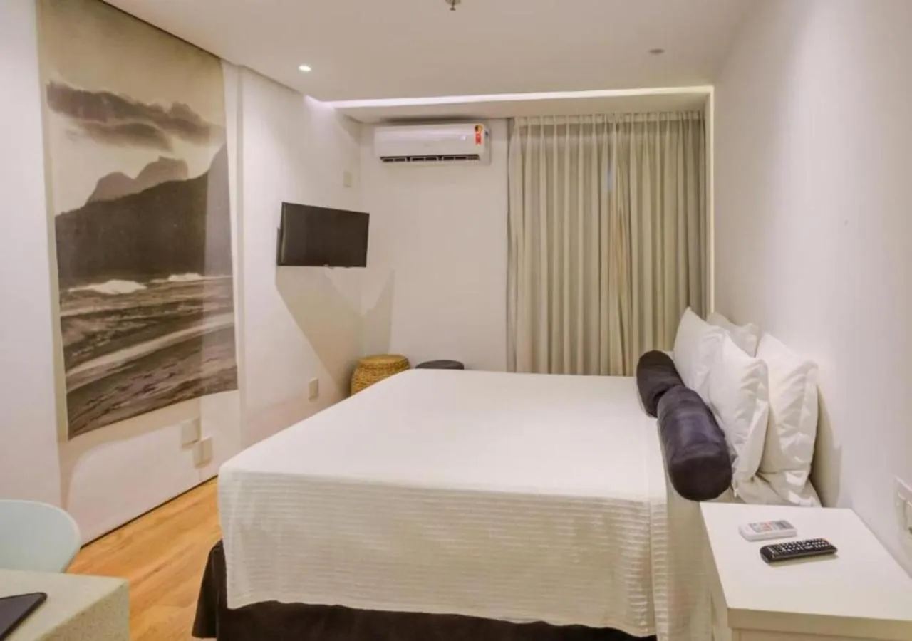 Bed in Rio Design Copacabana Hotel