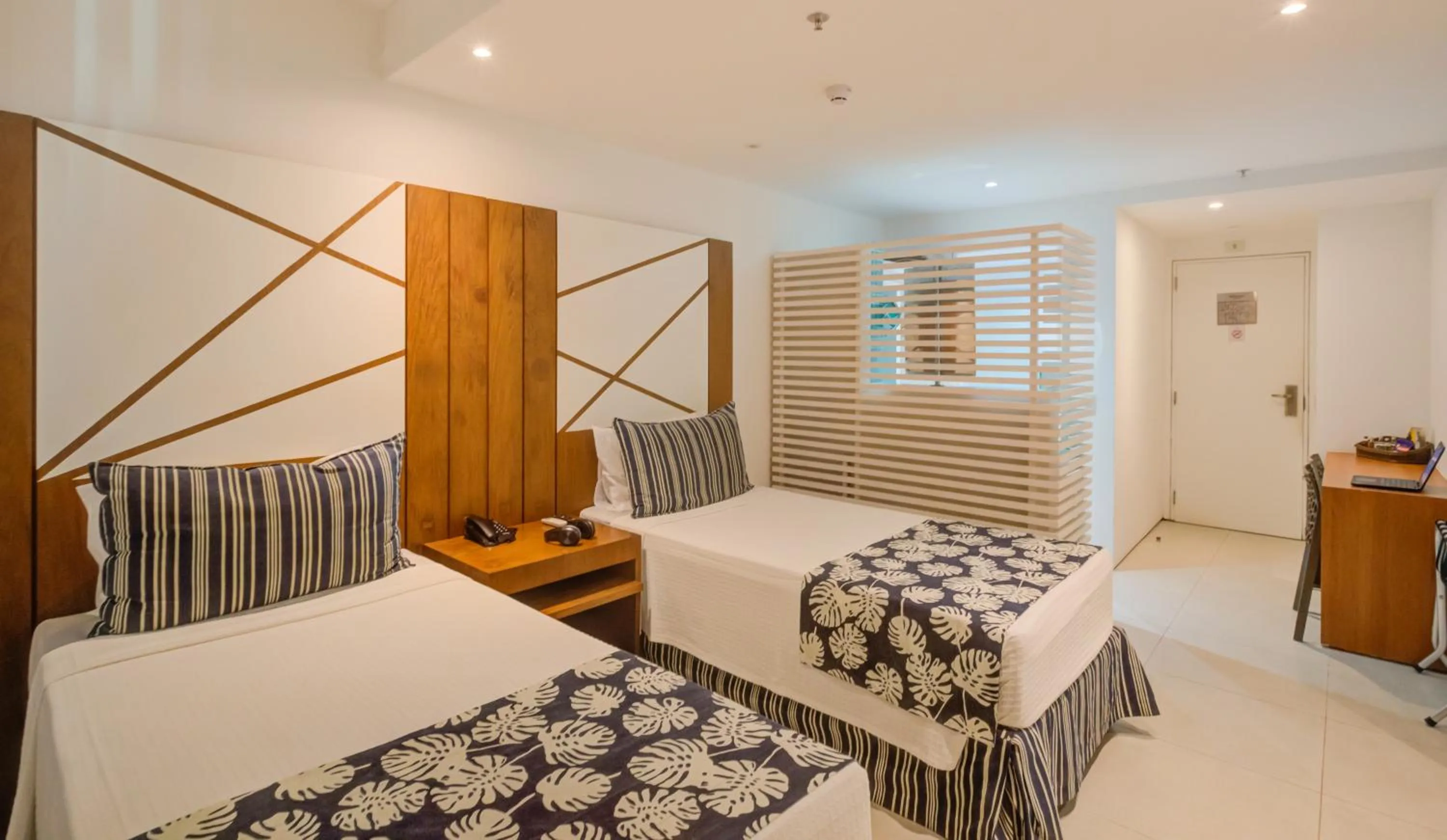 Bed in Rio Design Copacabana Hotel