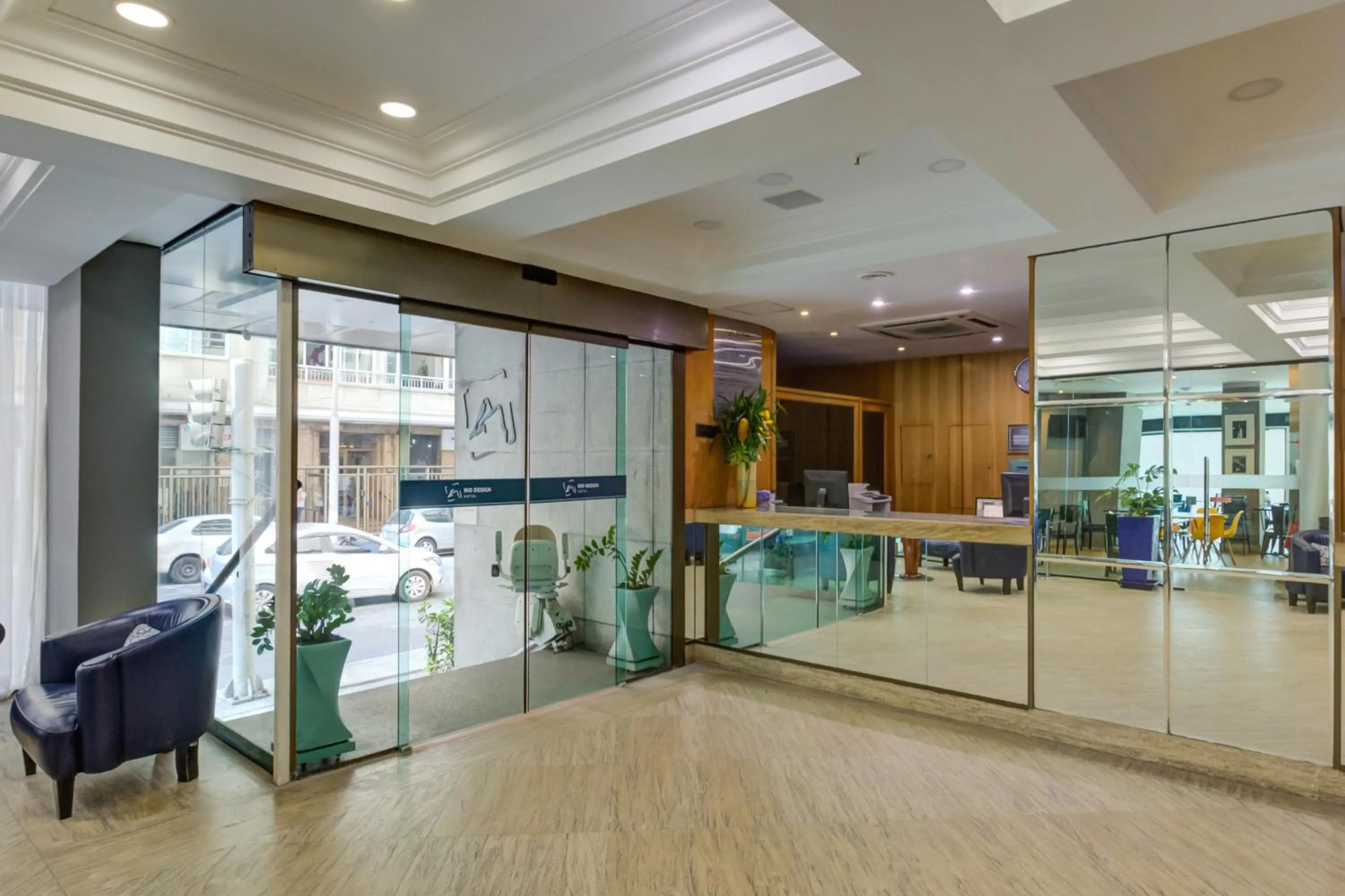 Lobby or reception in Rio Design Copacabana Hotel