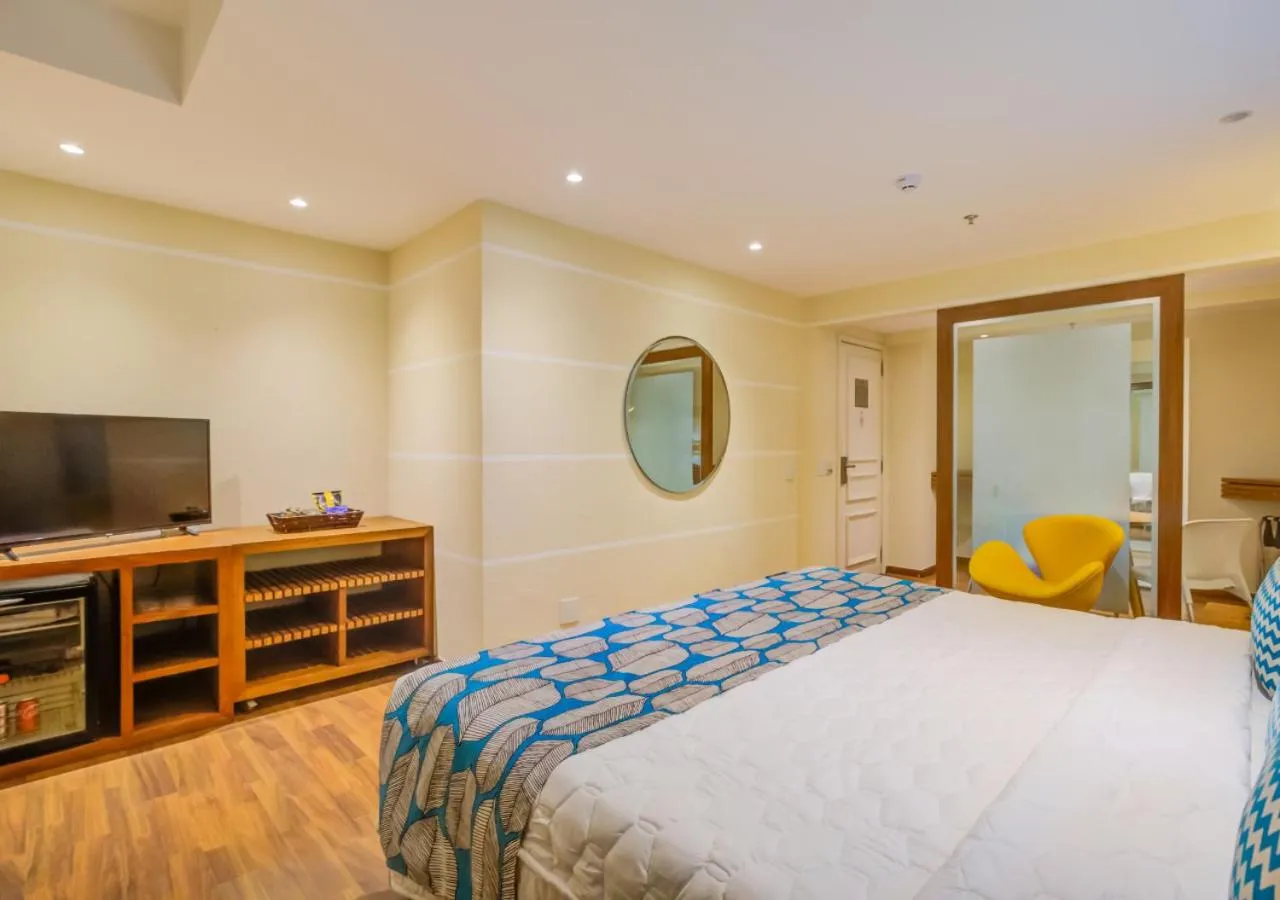 Bed in Rio Design Copacabana Hotel