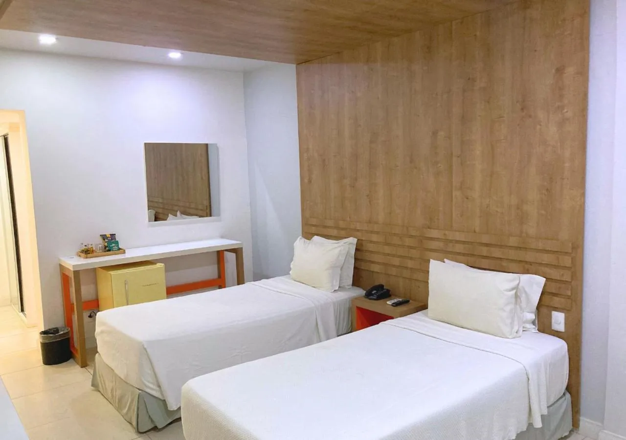 Bed in Rio Design Copacabana Hotel