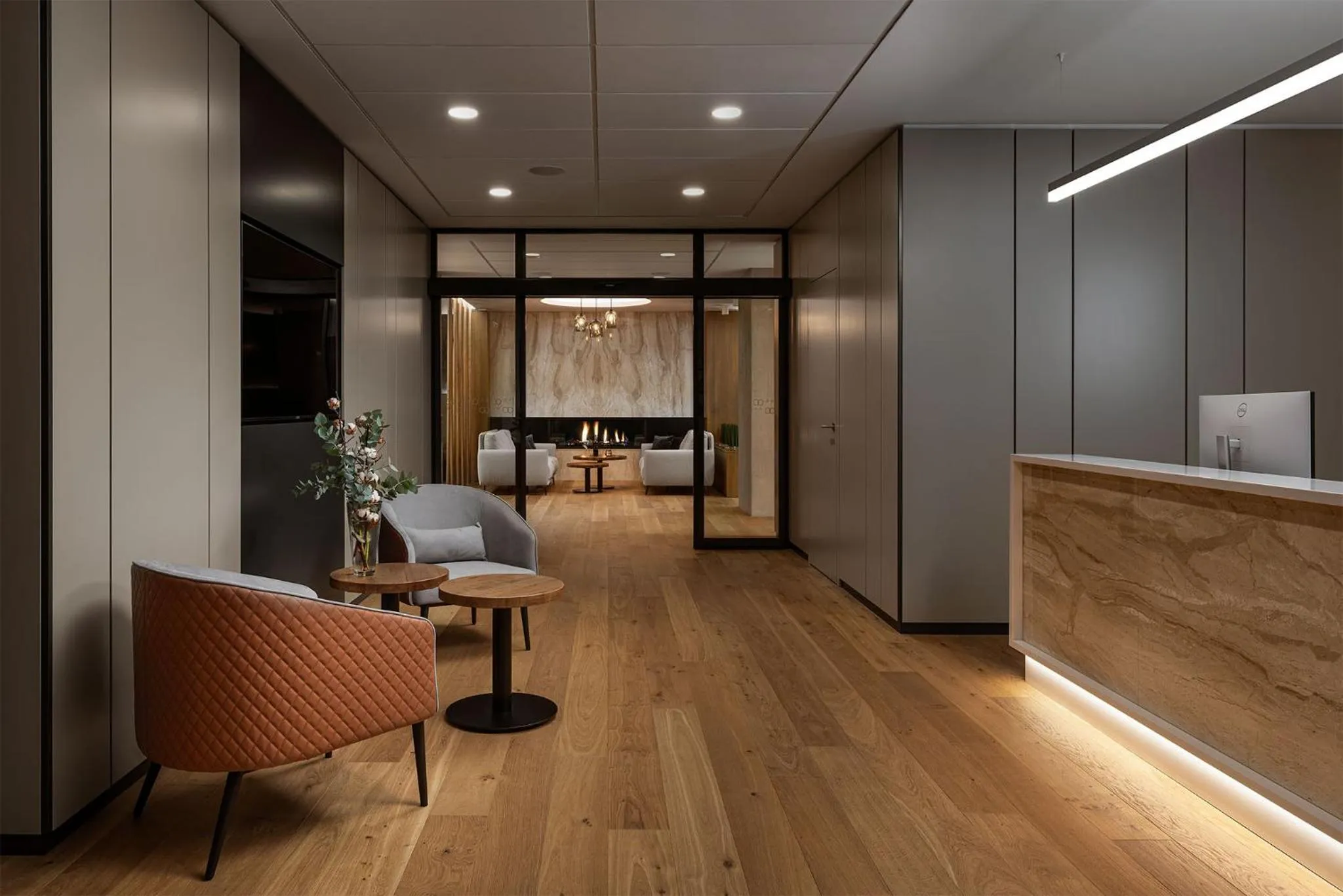 Lobby or reception in Hotel Osvit