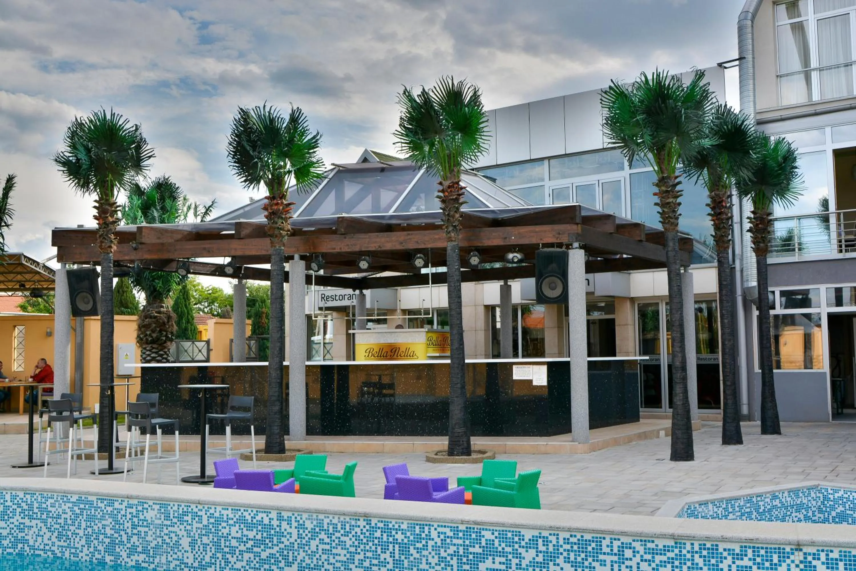 Garden in Hotel Bella Nella