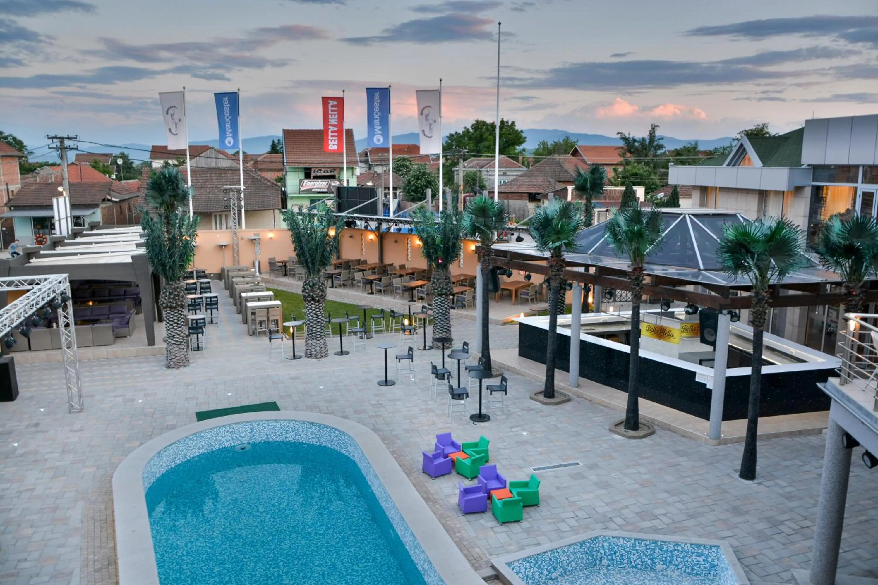 Garden in Hotel Bella Nella