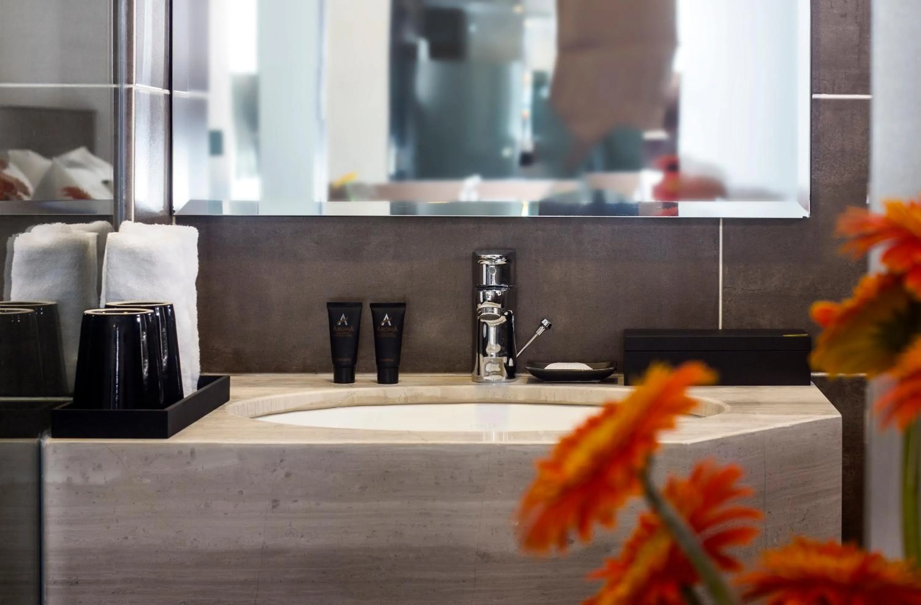 Shower in Aroma Nha Trang Boutique Hotel