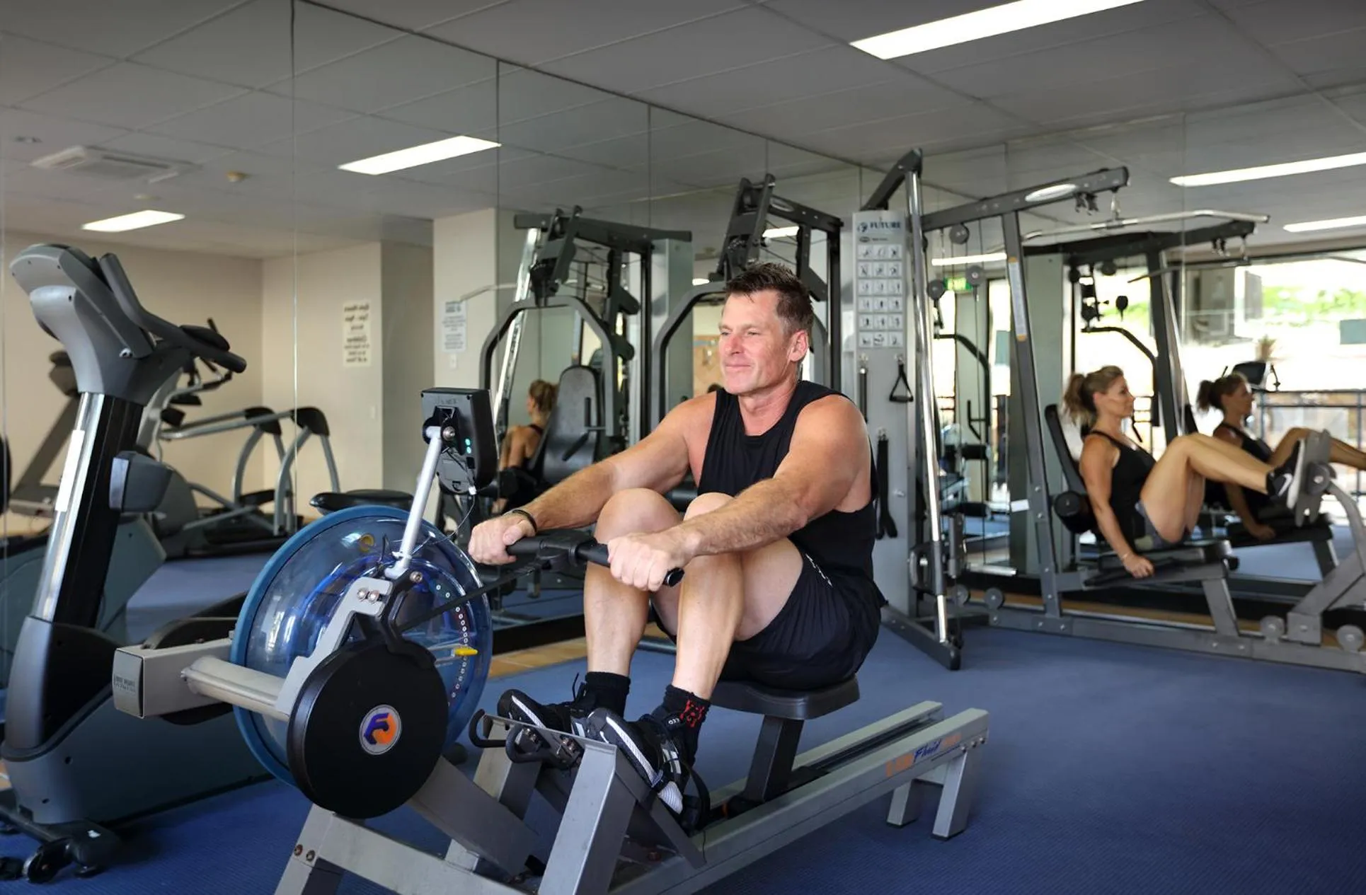 Fitness centre/facilities in Caribbean Resort