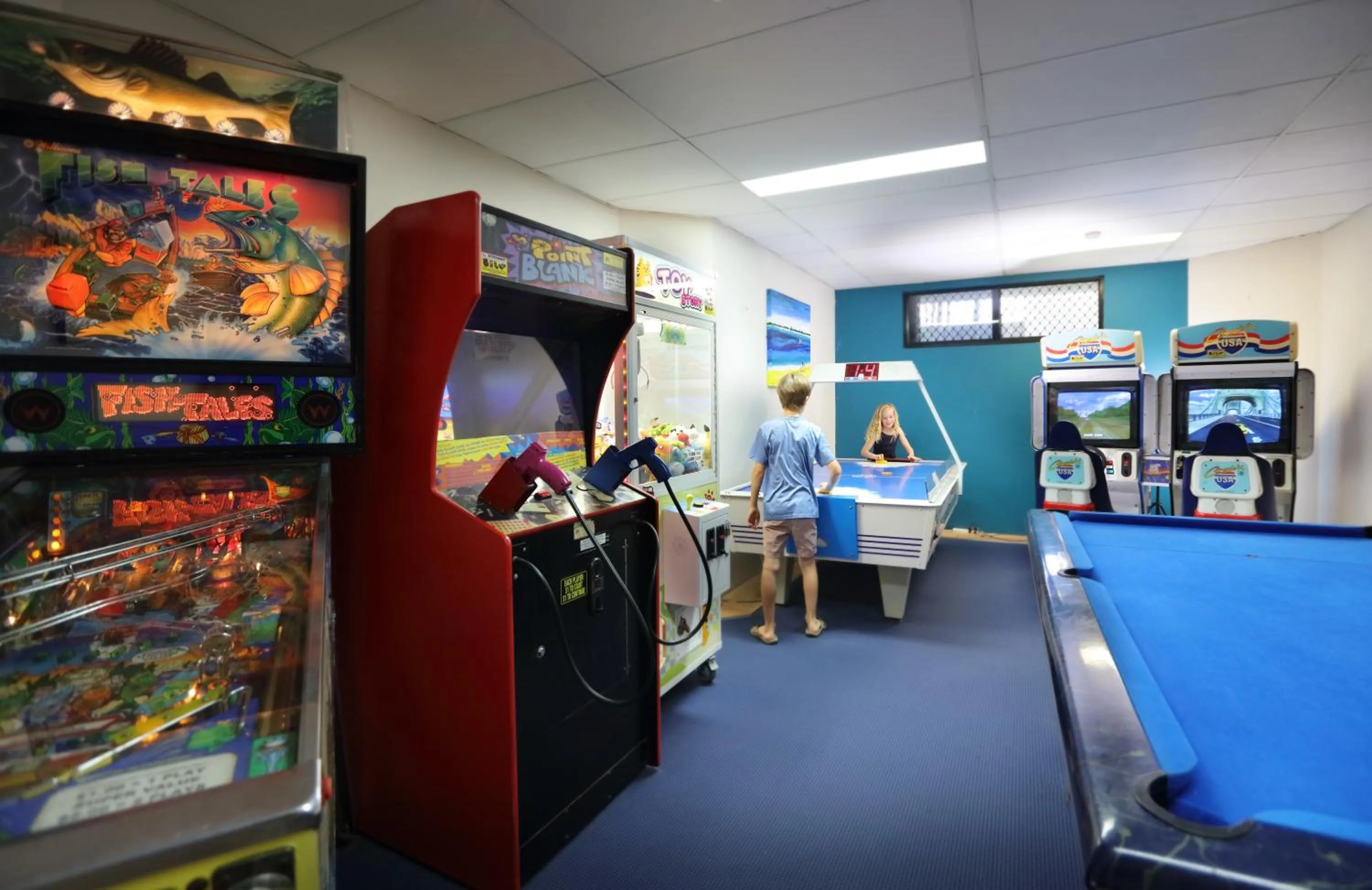 Billiard in Caribbean Resort