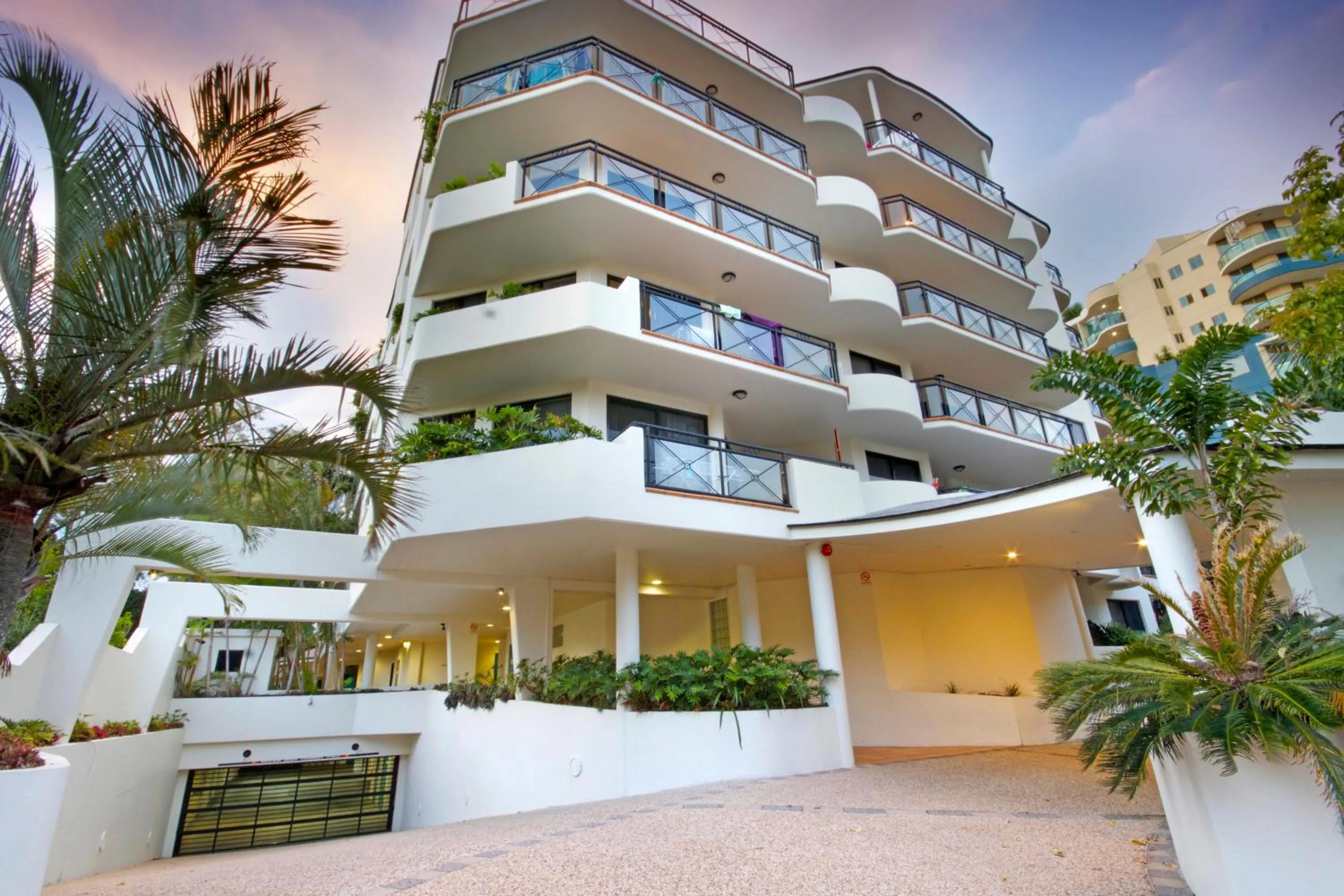 Property building in Caribbean Resort