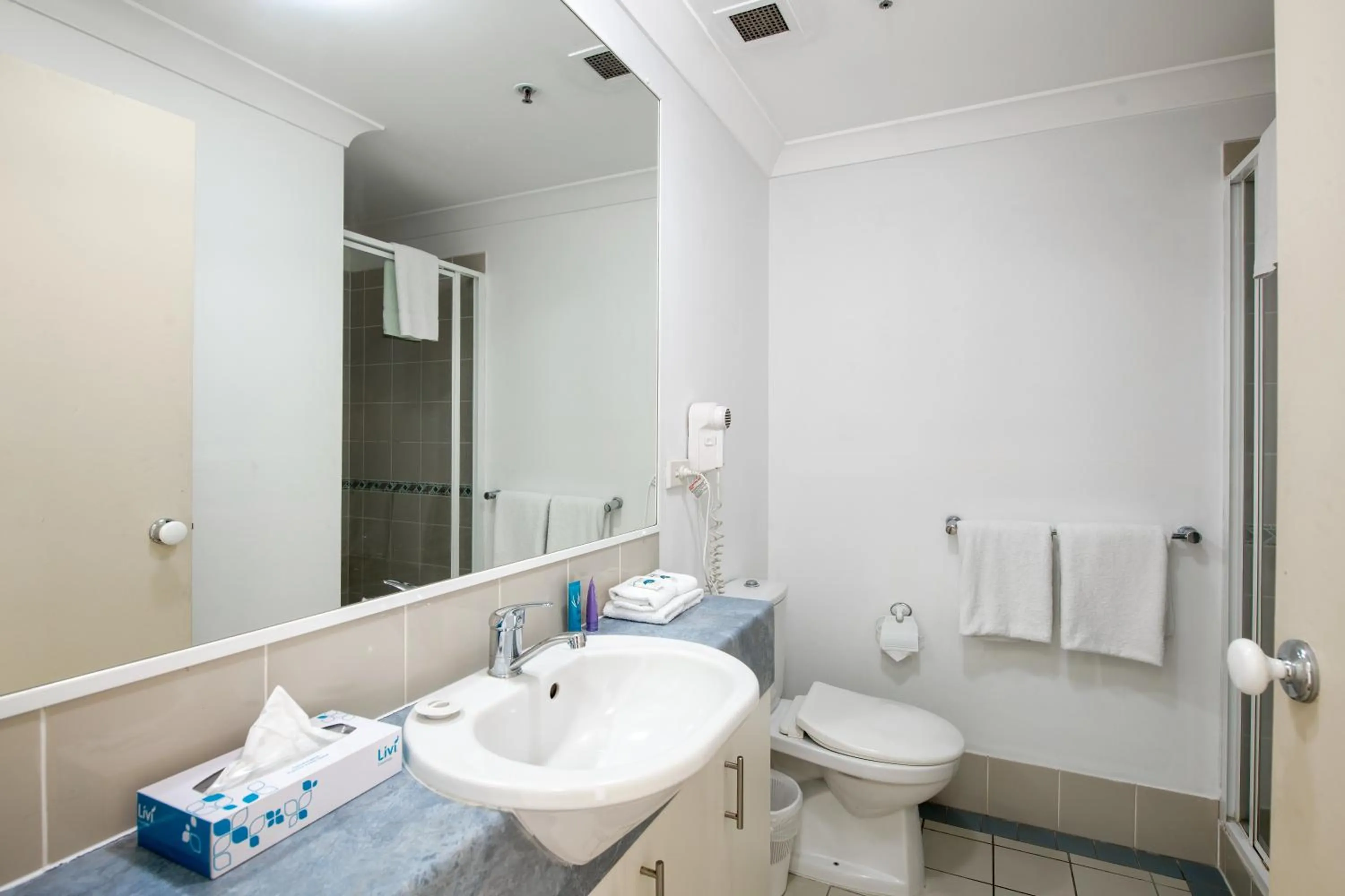 Shower in Bridgewater Apartments