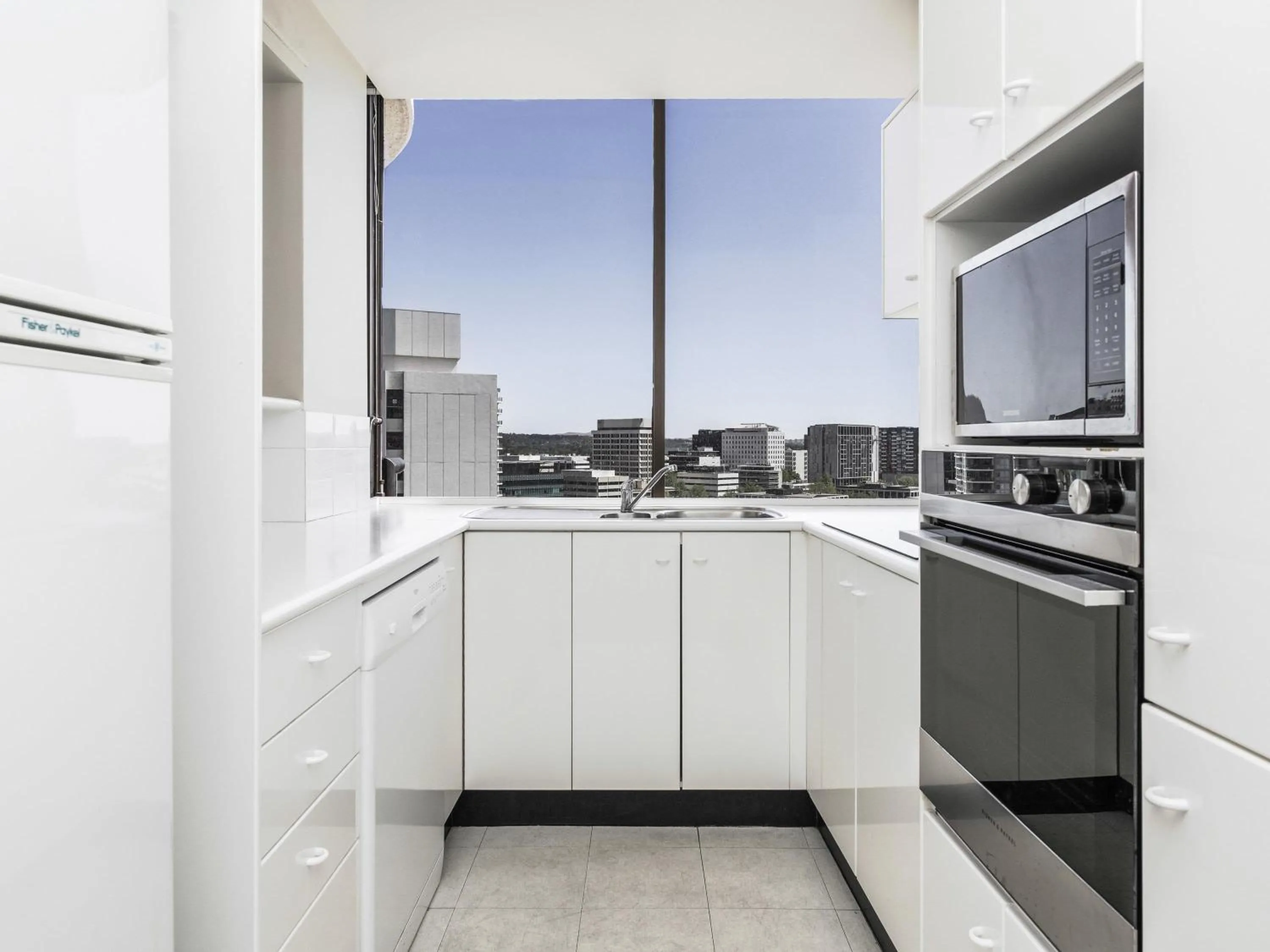 Bedroom in BreakFree Capital Tower Apartments