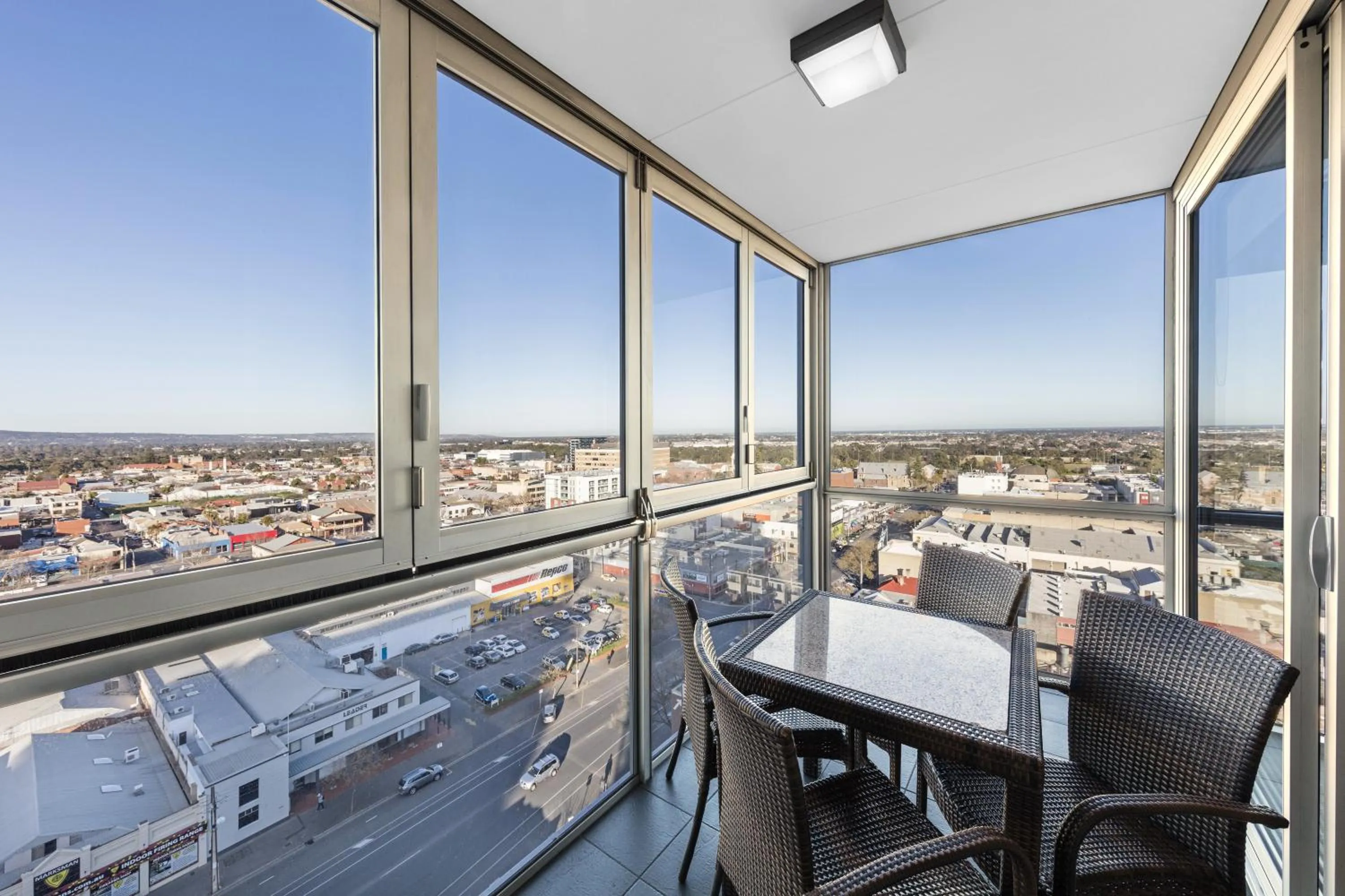 View (from property/room) in iStay Precinct Adelaide