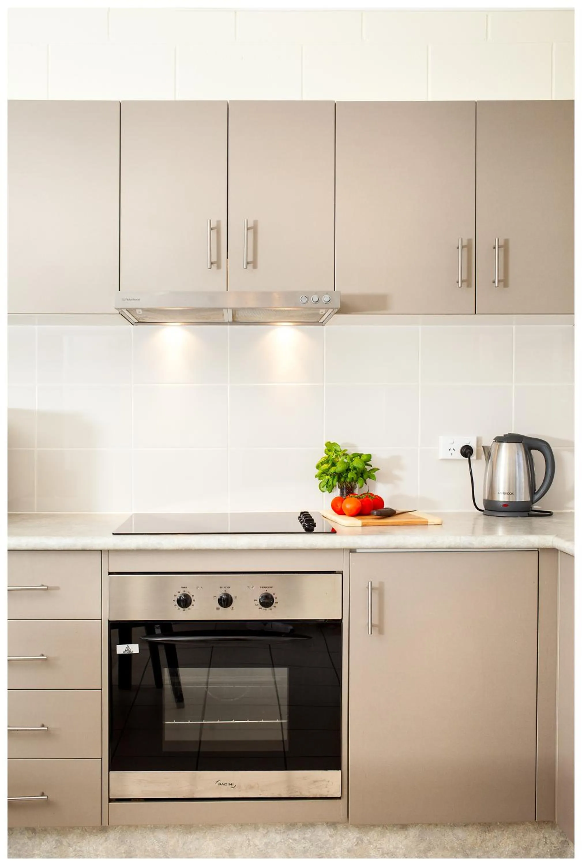 Kitchen or kitchenette in Clifton Sands Holiday Units