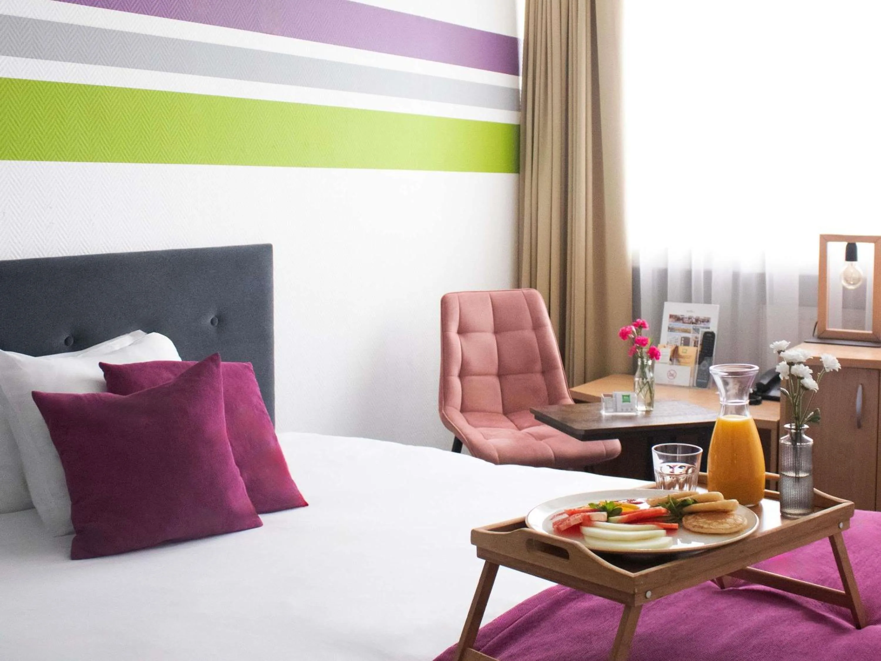 Bedroom in ibis Styles Bielsko Biala