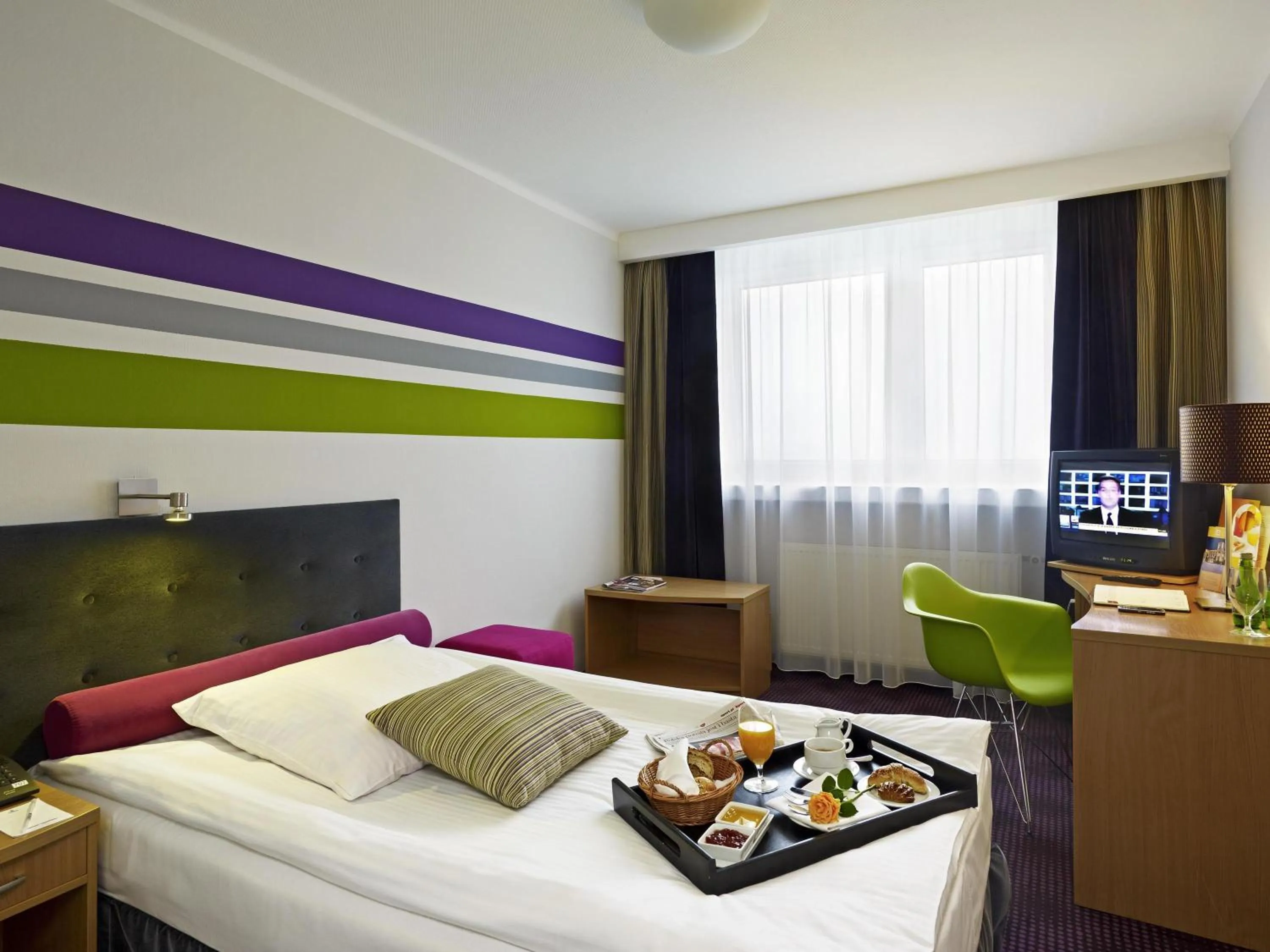 Bedroom, Bed in ibis Styles Bielsko Biala