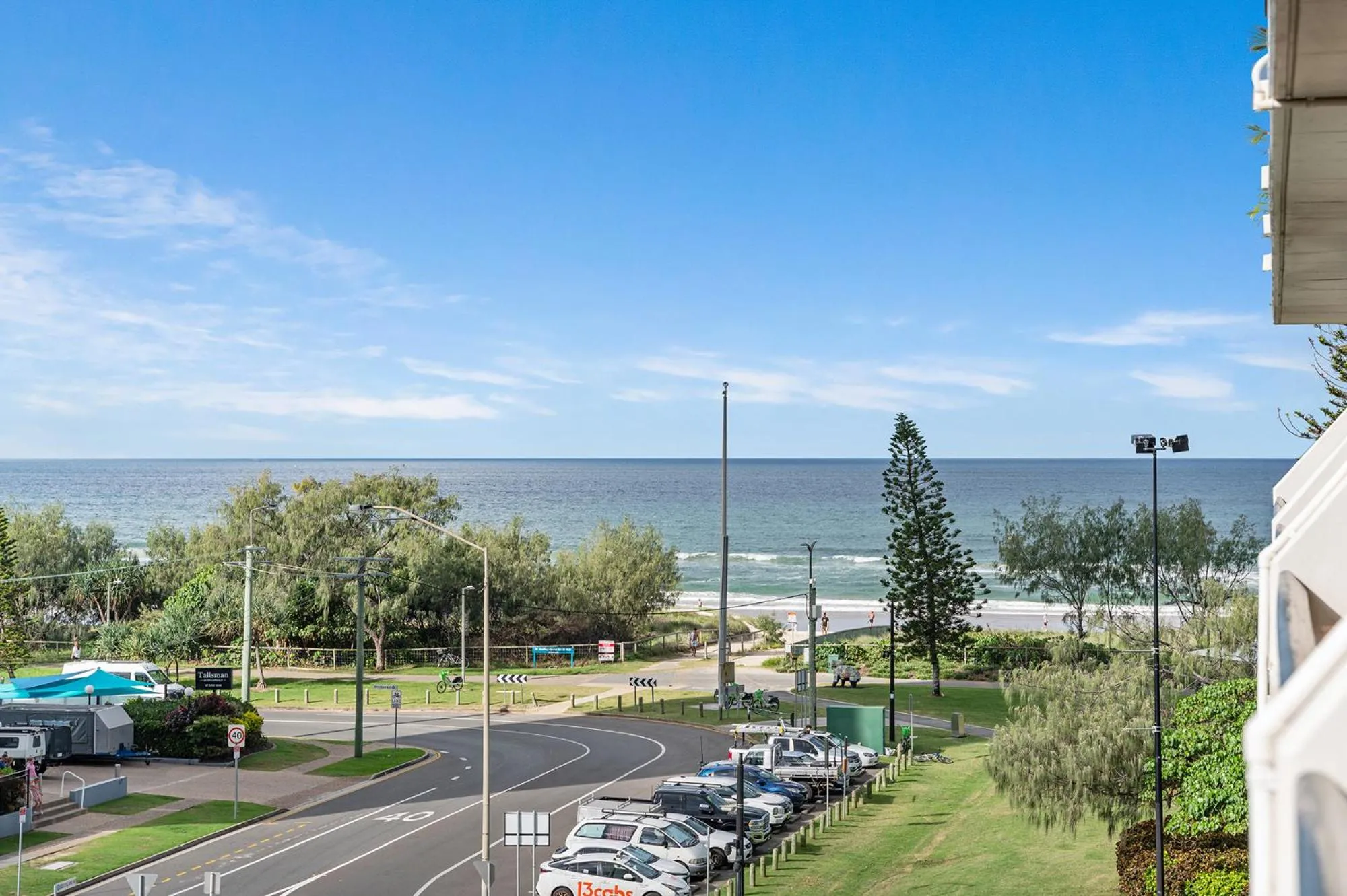 Sea view in Hi Ho Beach Apartments on Broadbeach