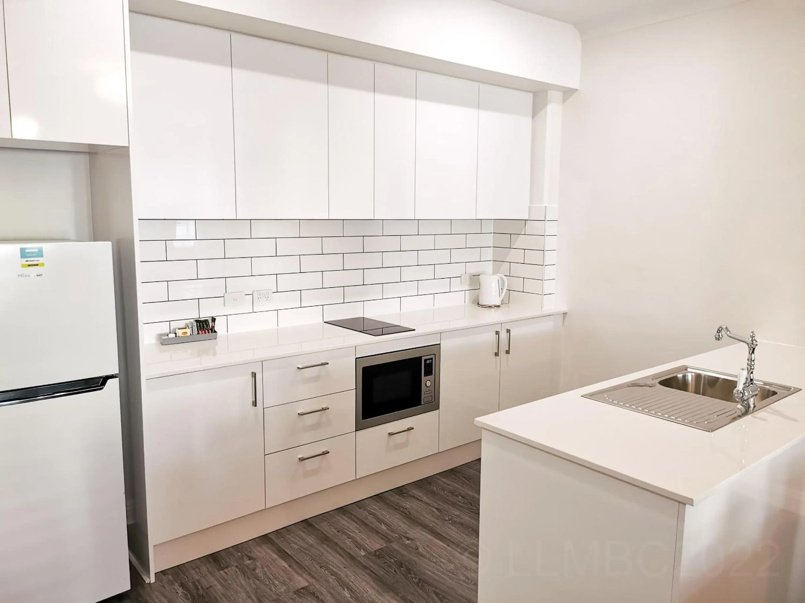 kitchen in Adelaide Mansions Apartments
