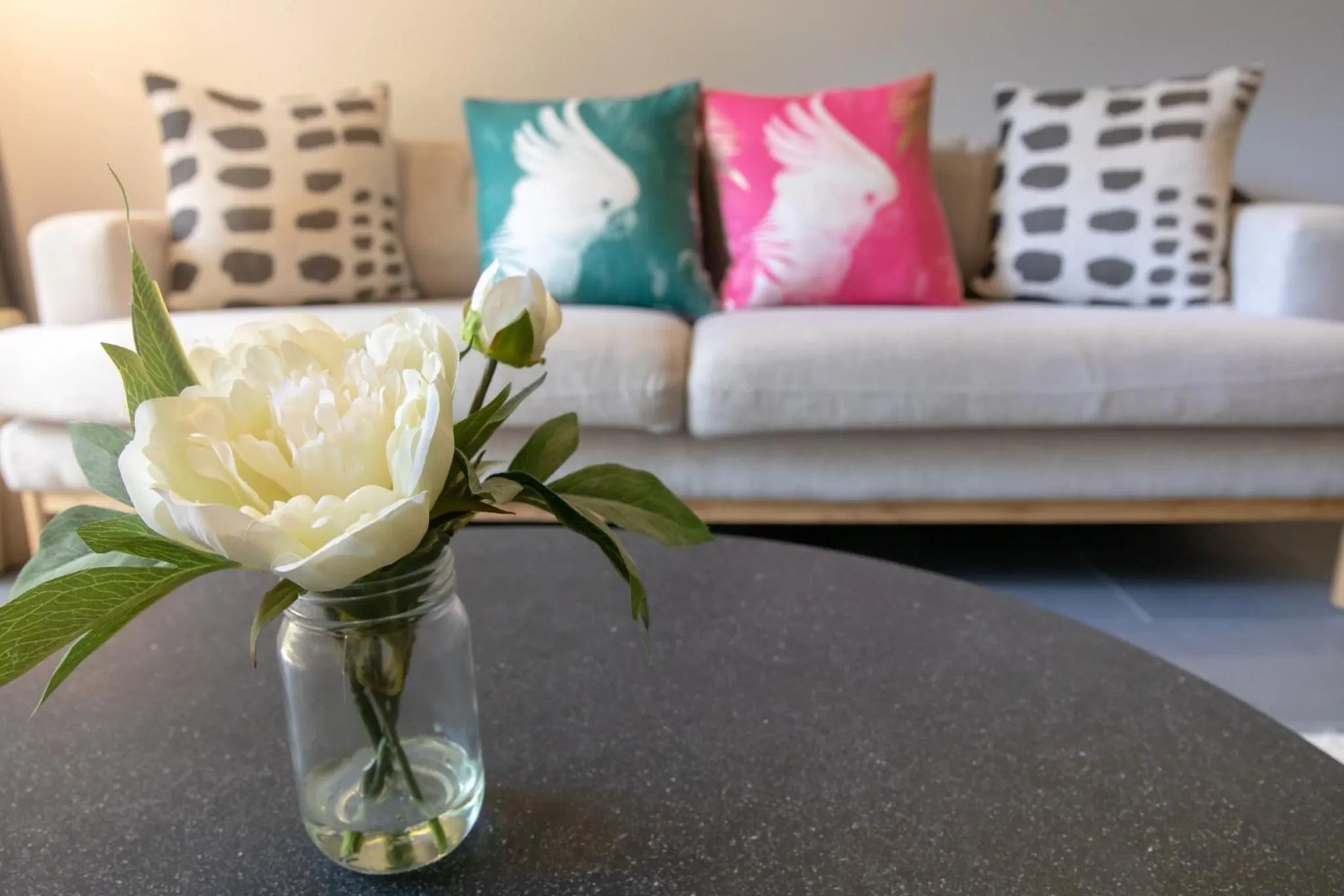 Living room in Il Palazzo Holiday Apartments