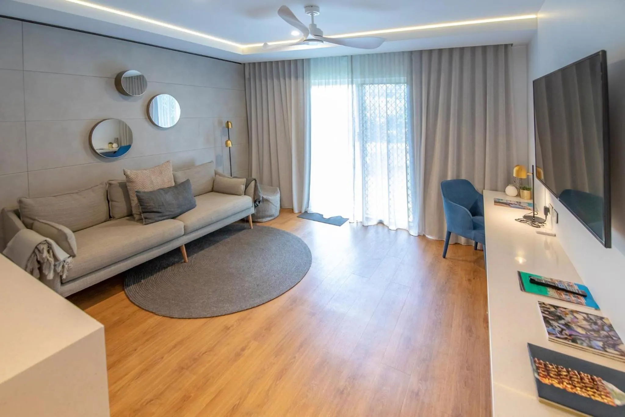 Living room in Il Palazzo Holiday Apartments