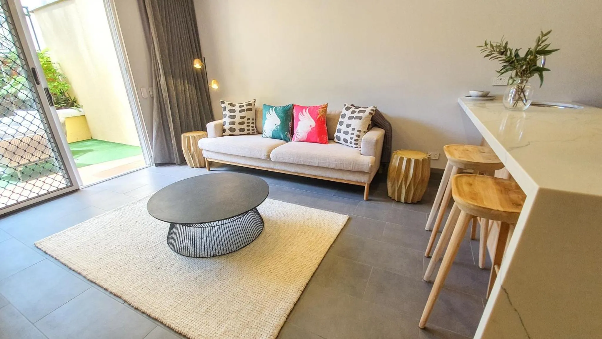 Living room in Il Palazzo Holiday Apartments