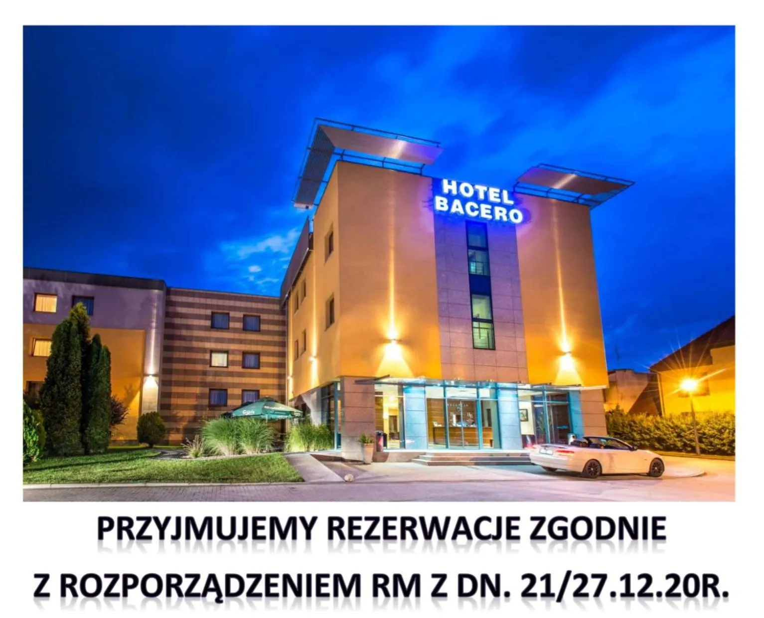 Property building in Premium Hotel Bacero Wrocław