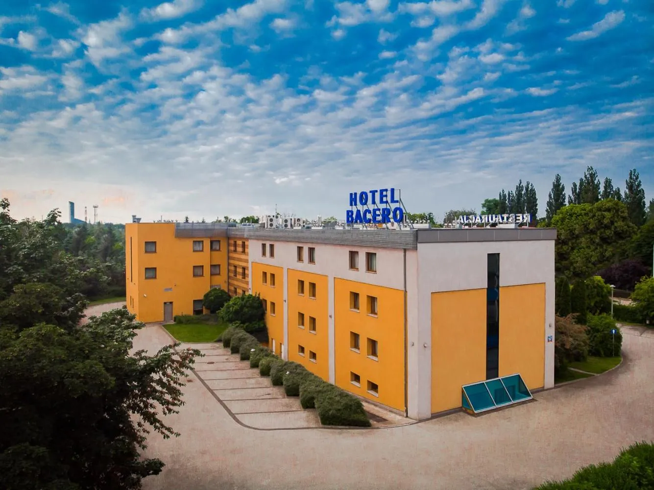 Inner courtyard view in Premium Hotel Bacero Wrocław