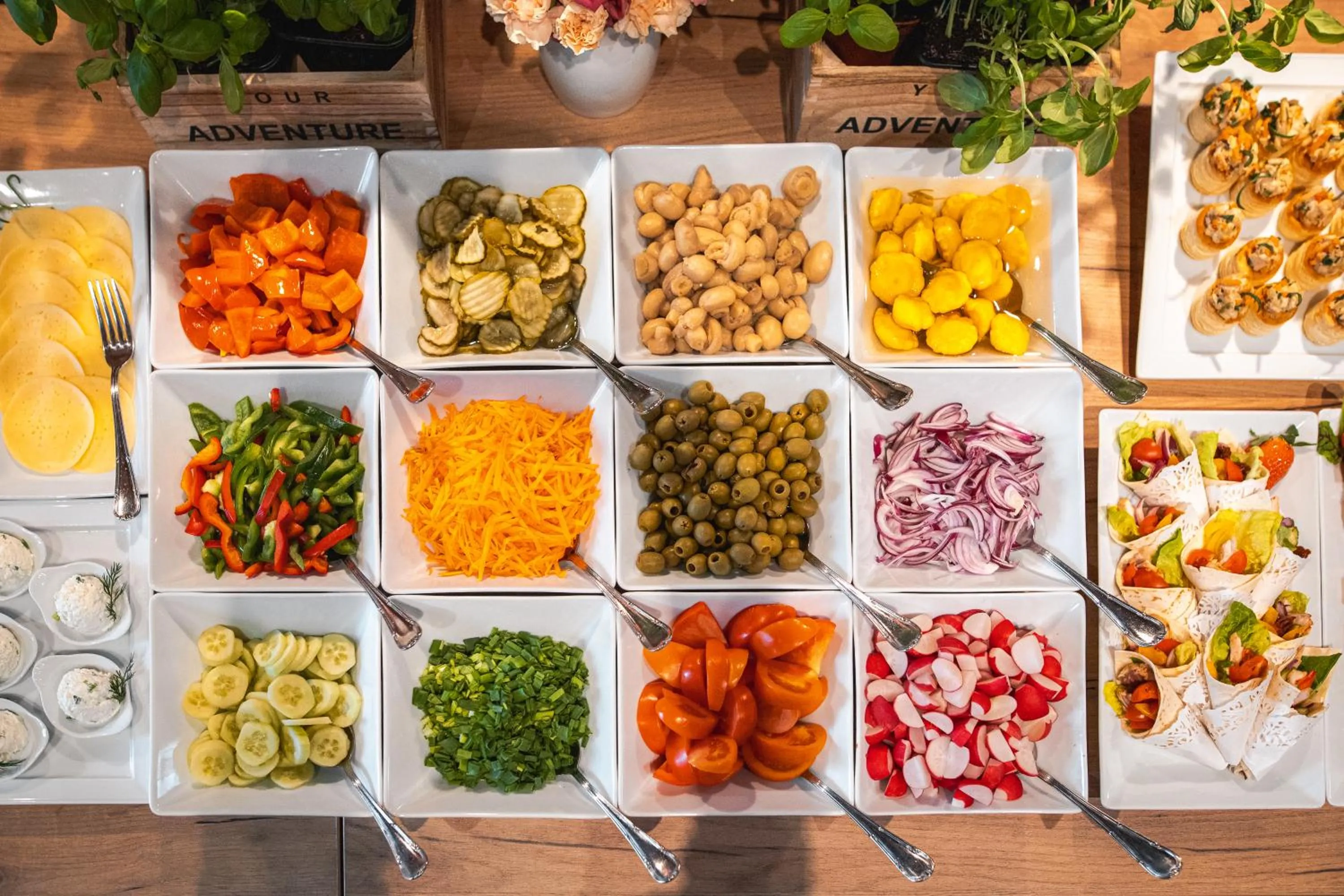 Buffet breakfast in Premium Hotel Bacero Wrocław