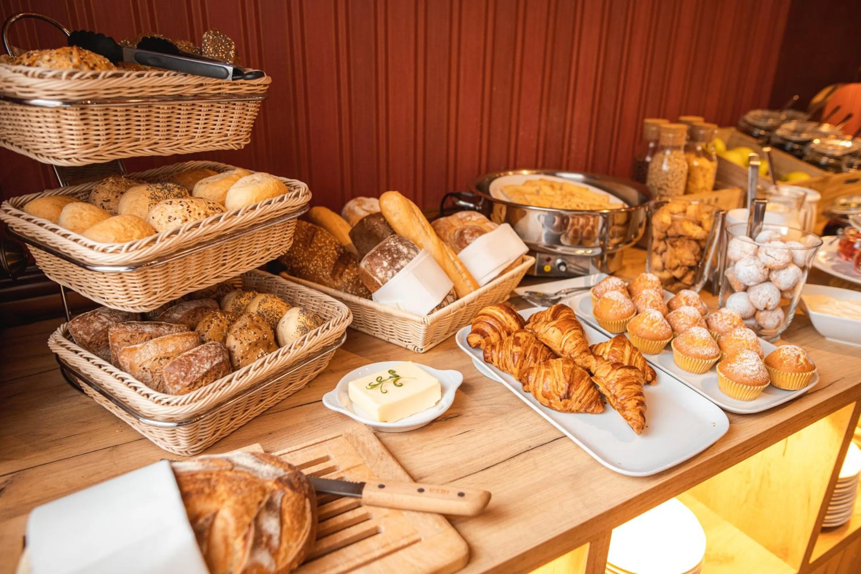 Buffet breakfast in Premium Hotel Bacero Wrocław