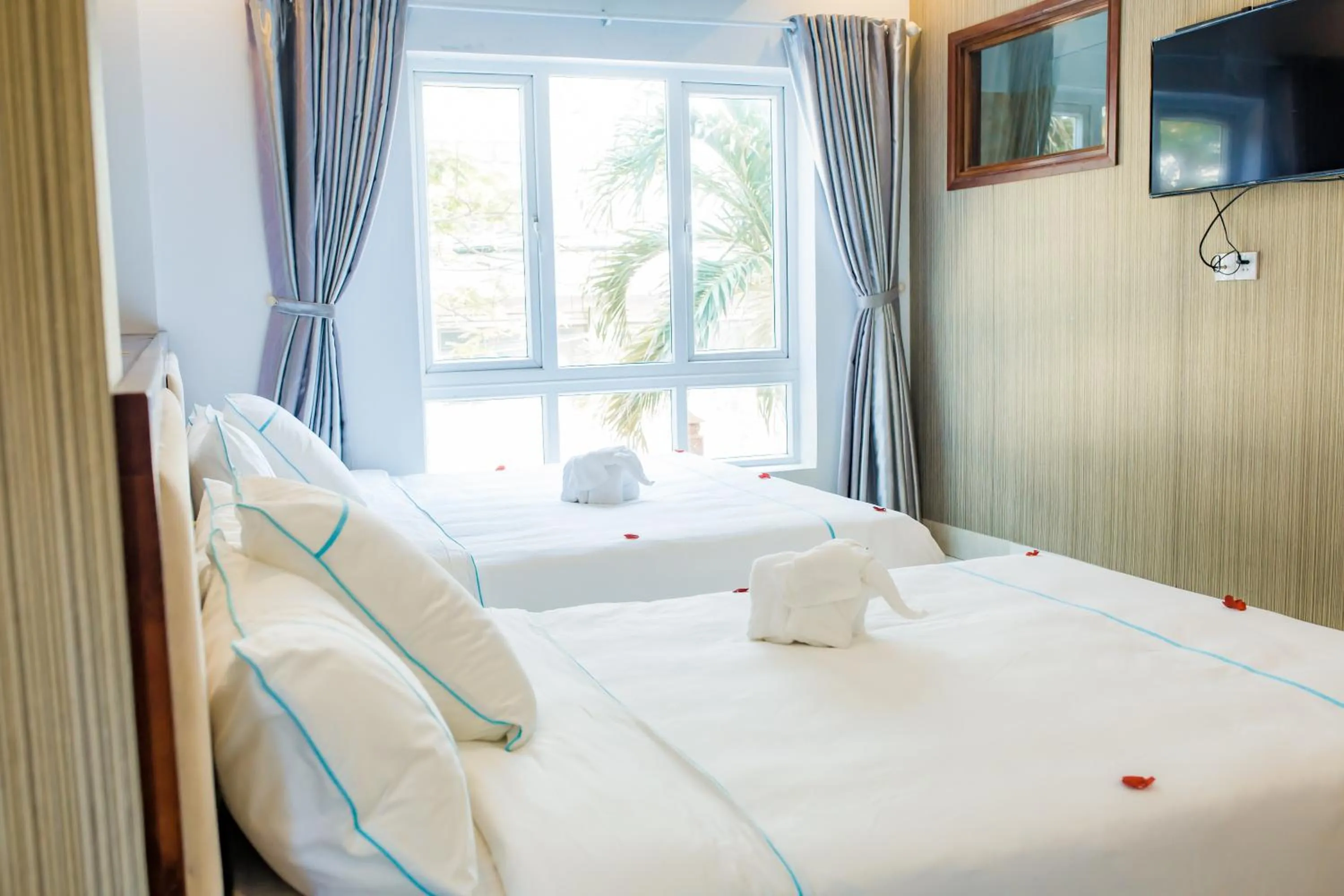 Bed in Gio Bien 2 Hotel by THG