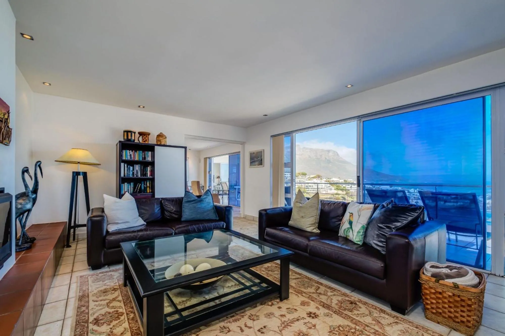 Living room in Camps Bay Terrace Penthouse