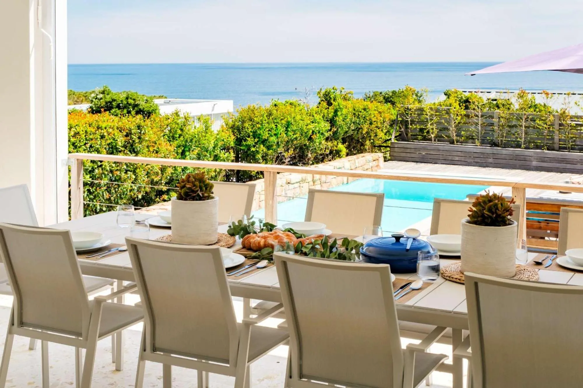 Patio in Villa Olivier