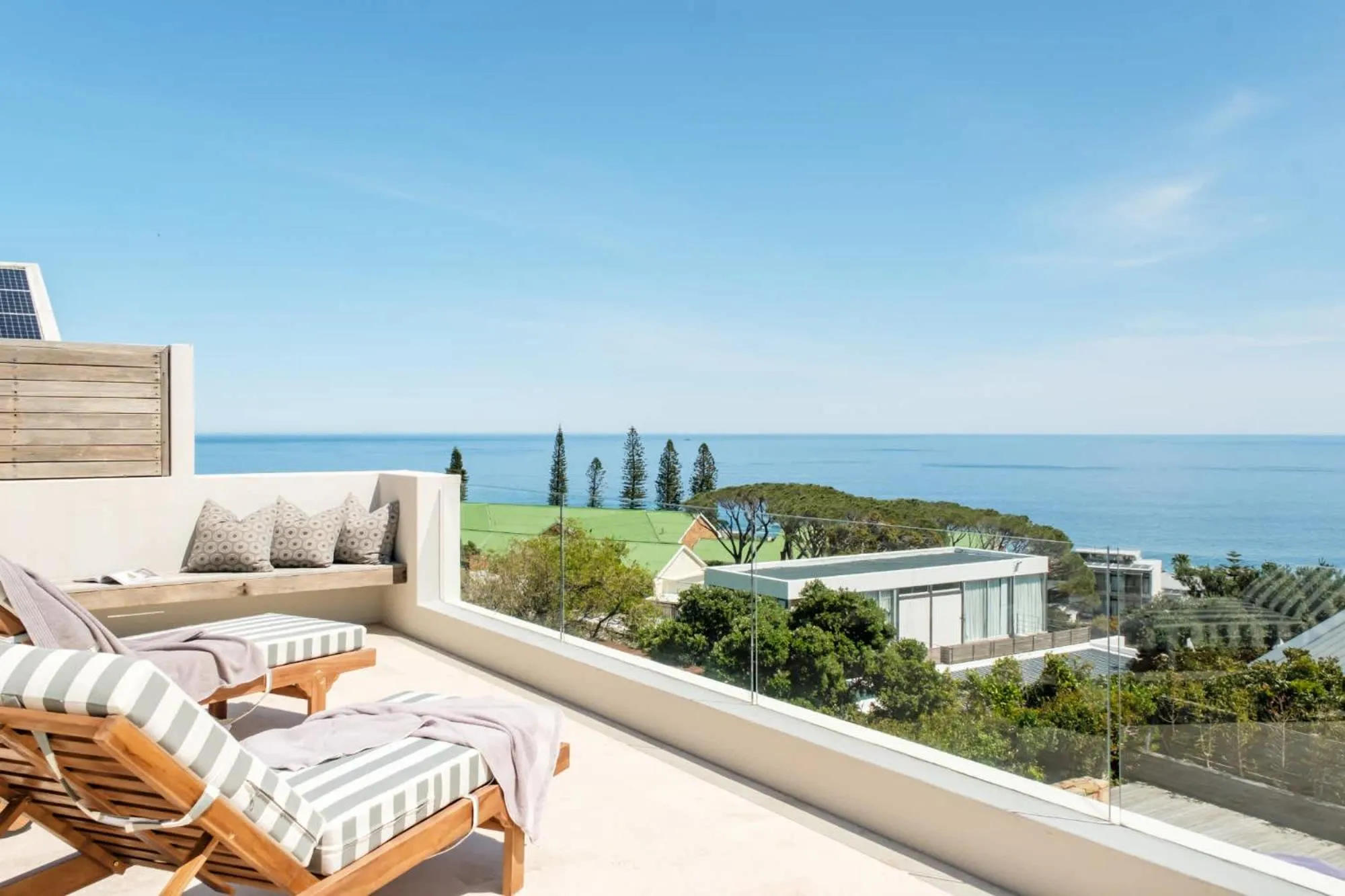 Patio in Villa Olivier