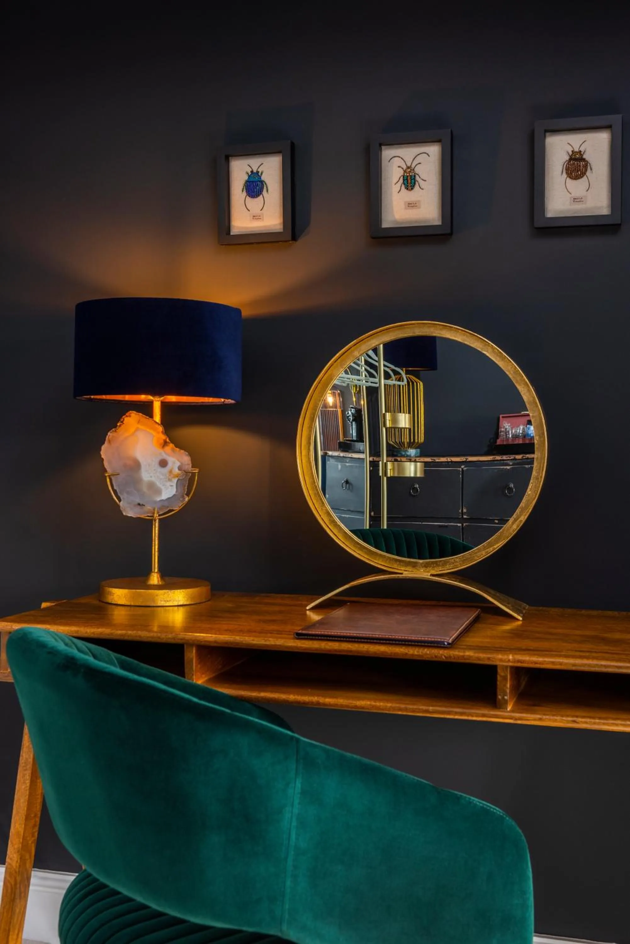 Decorative detail in The George Hotel