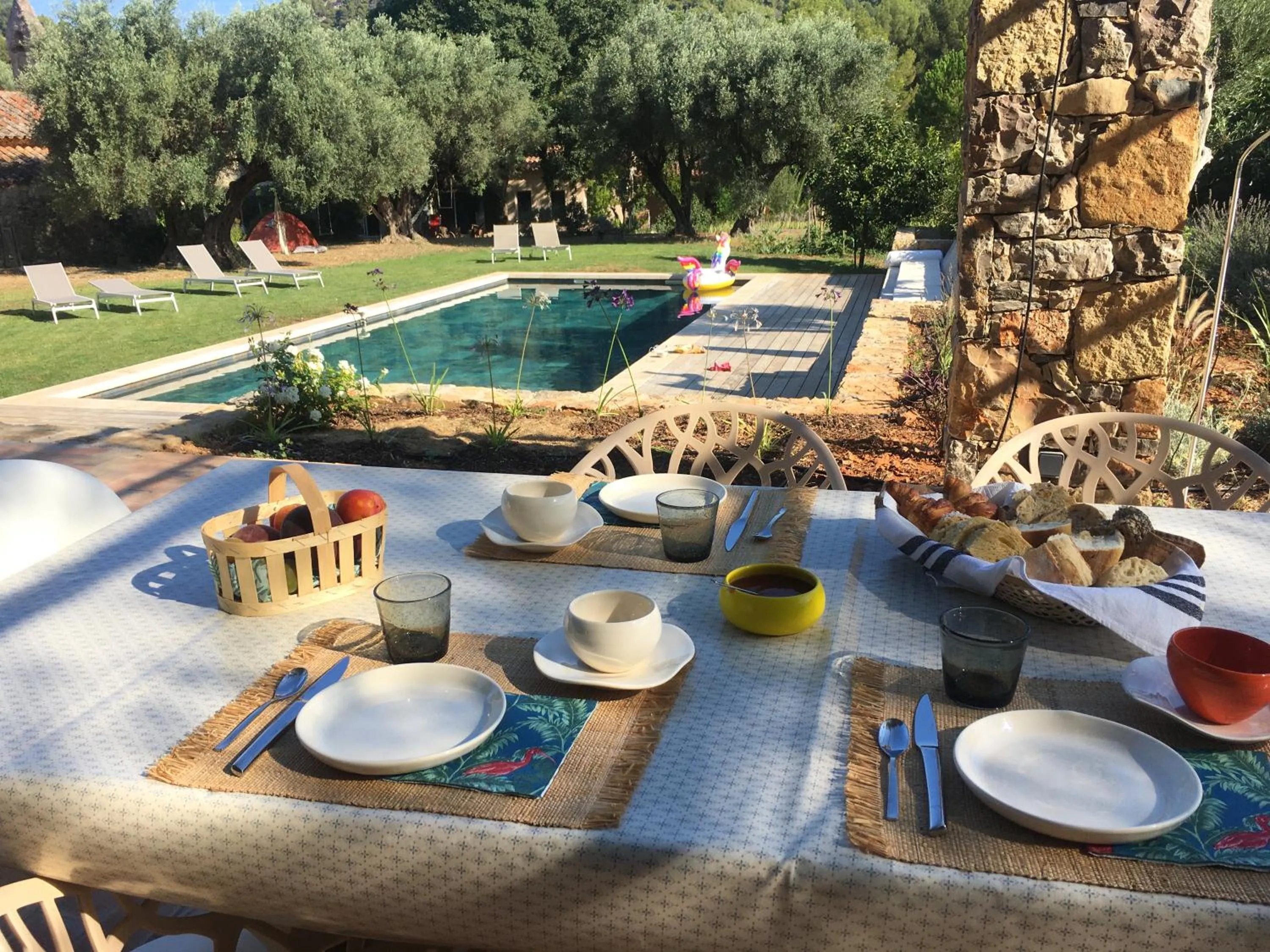 Swimming pool in Bastide Sainte Trinide