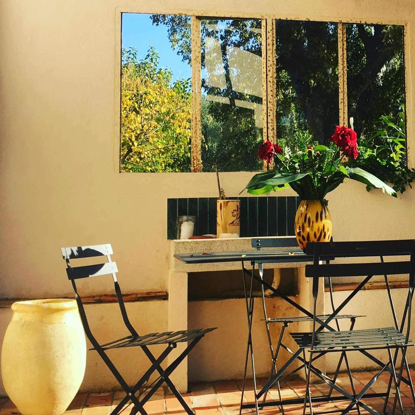 Patio in Bastide Sainte Trinide