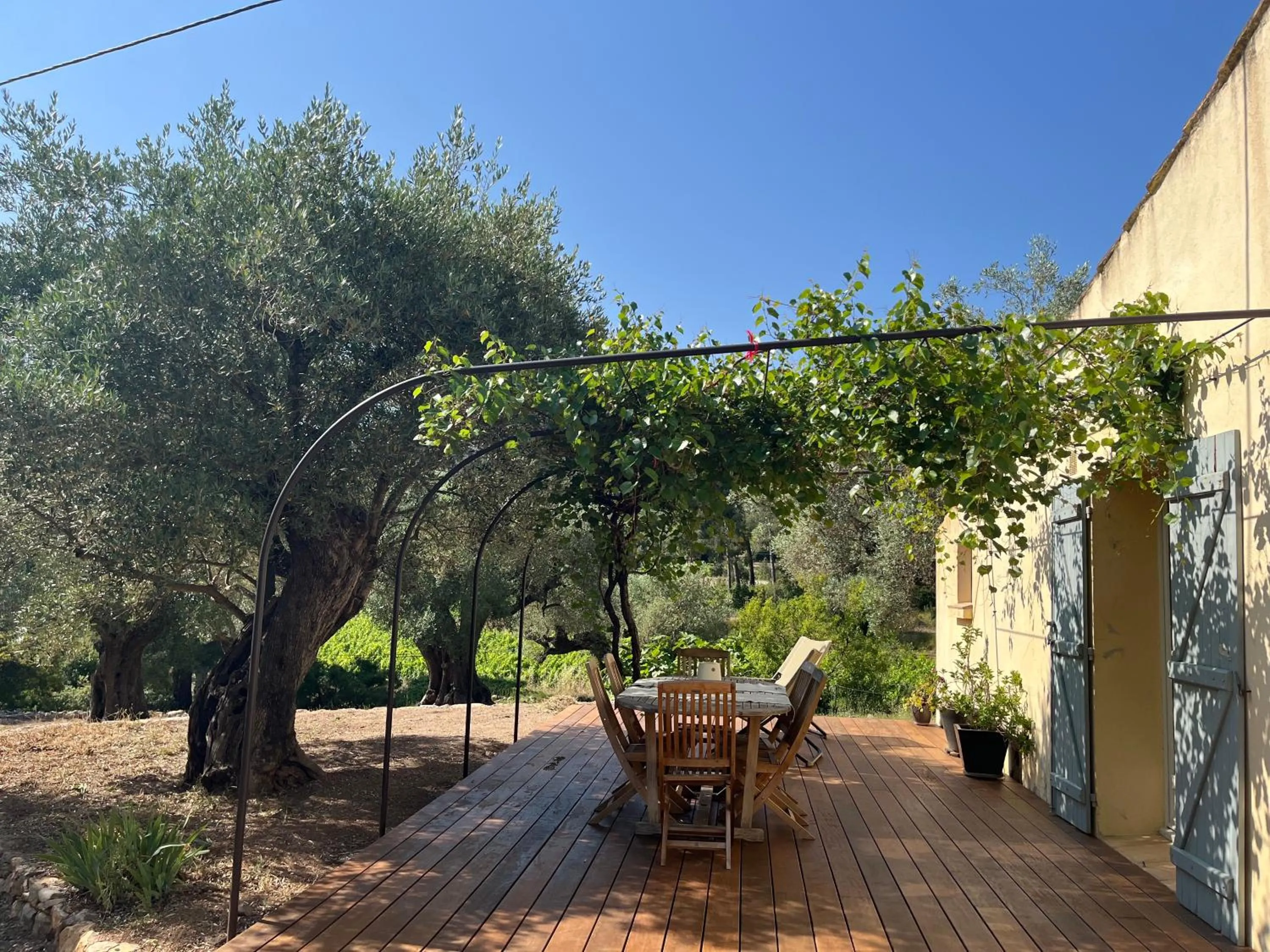 Patio in Bastide Sainte Trinide