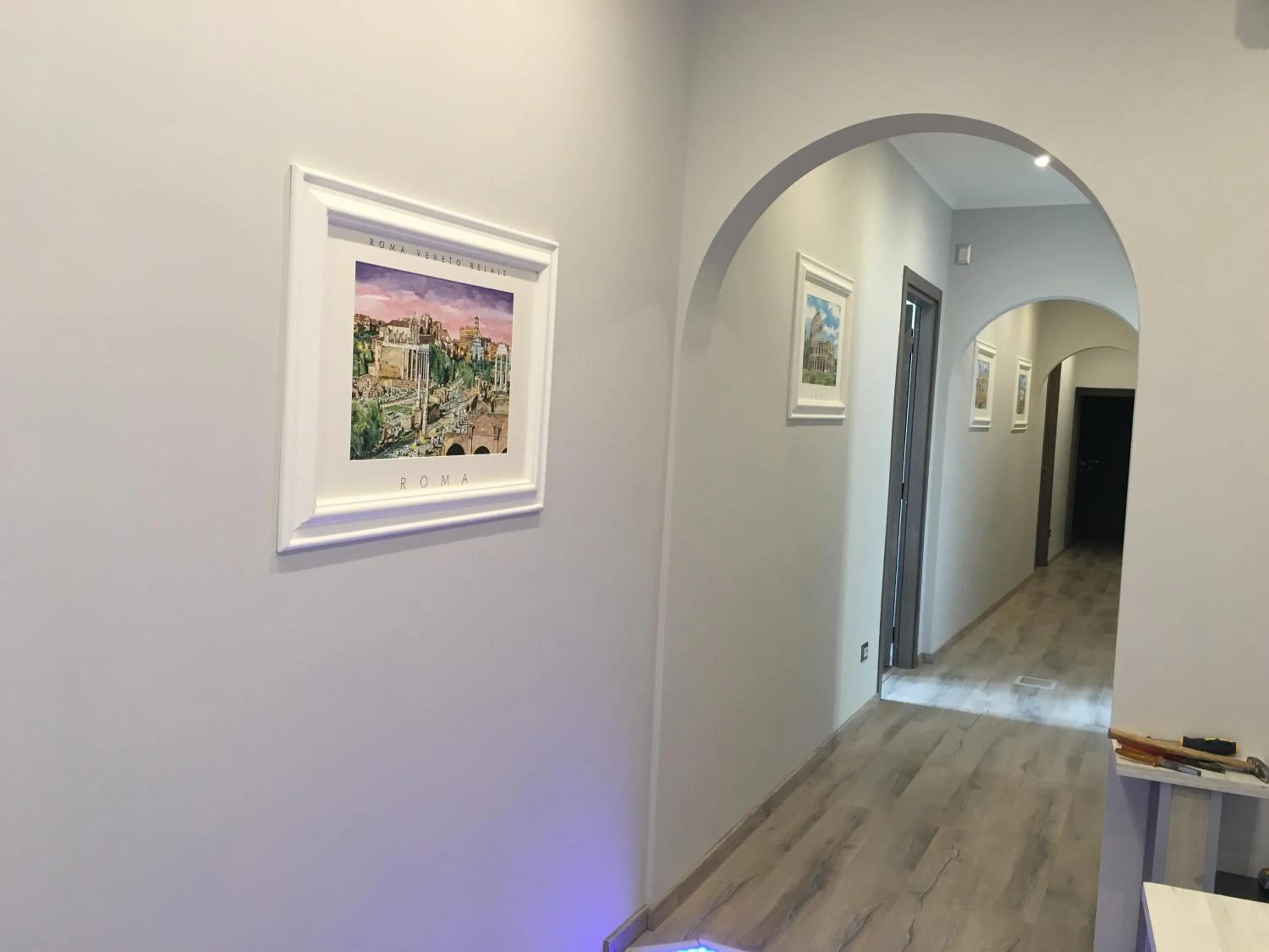 Lobby or reception in Roma Veneto Relais