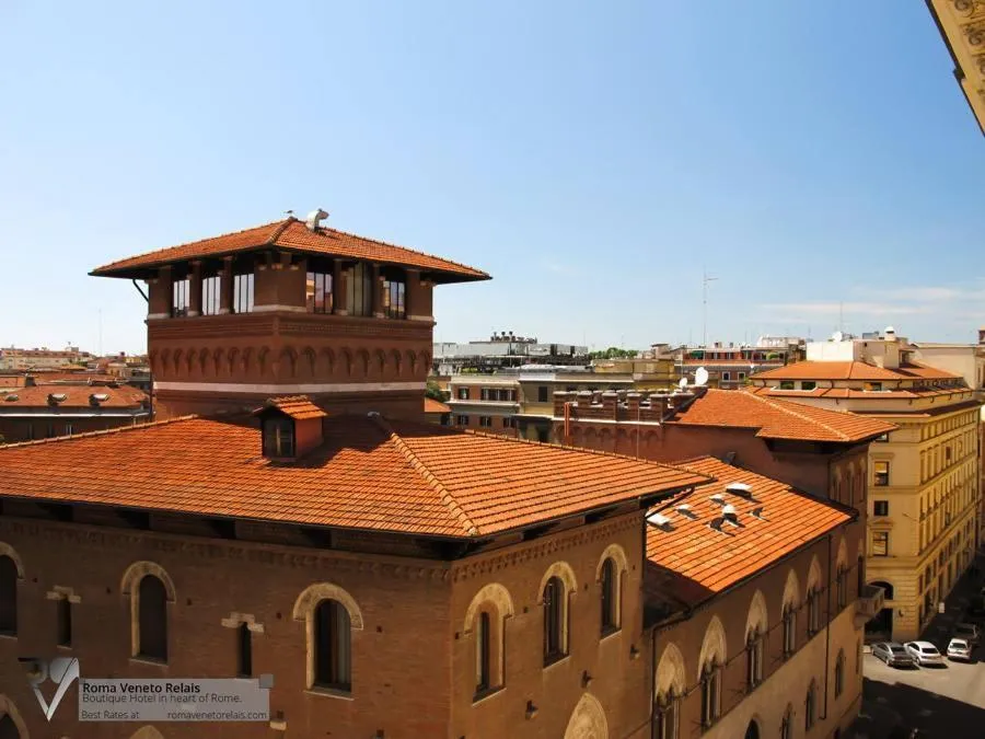 Bird's eye view in Roma Veneto Relais