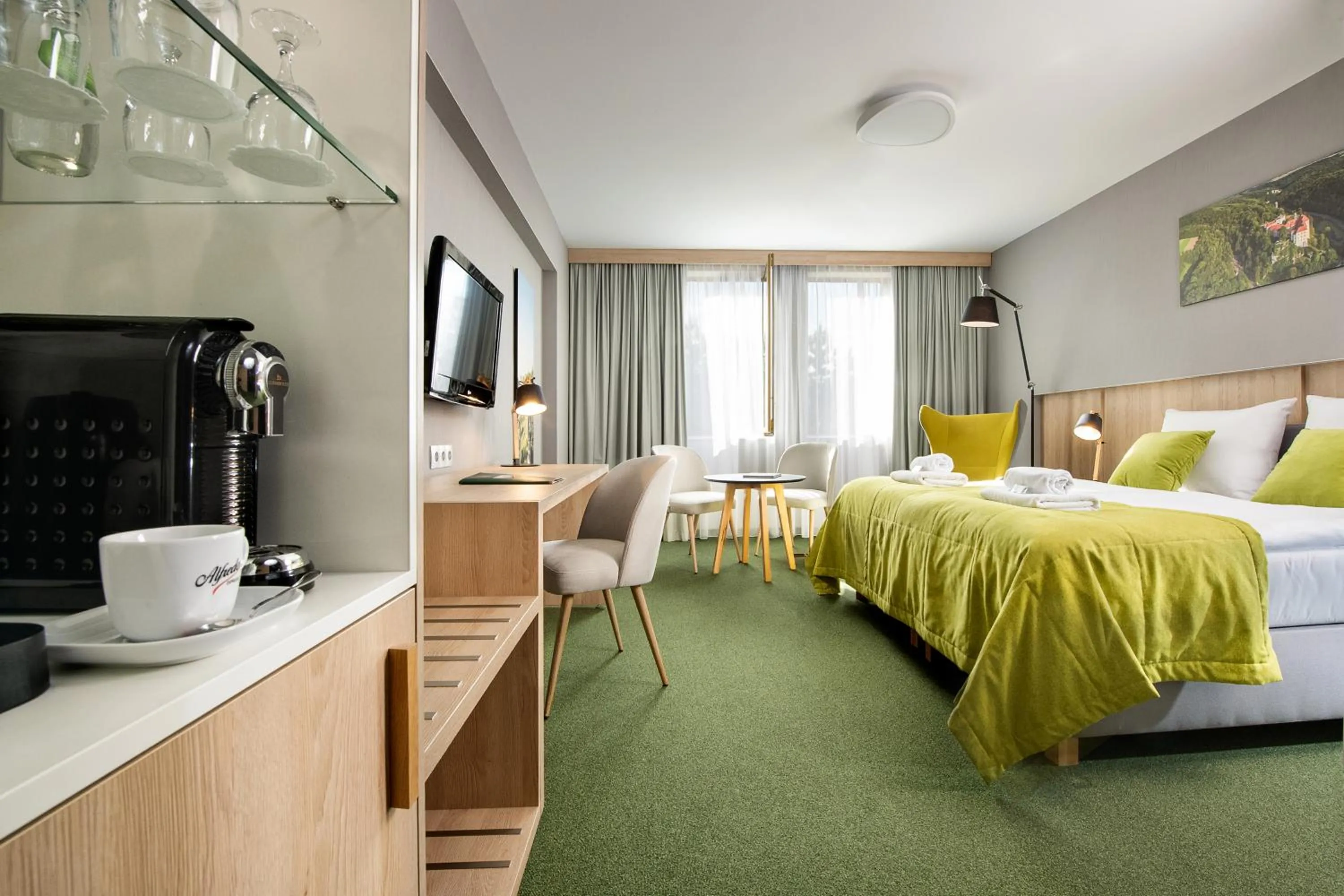 Photo of the whole room, Bed in Hotel Great Polonia Kraków Airport